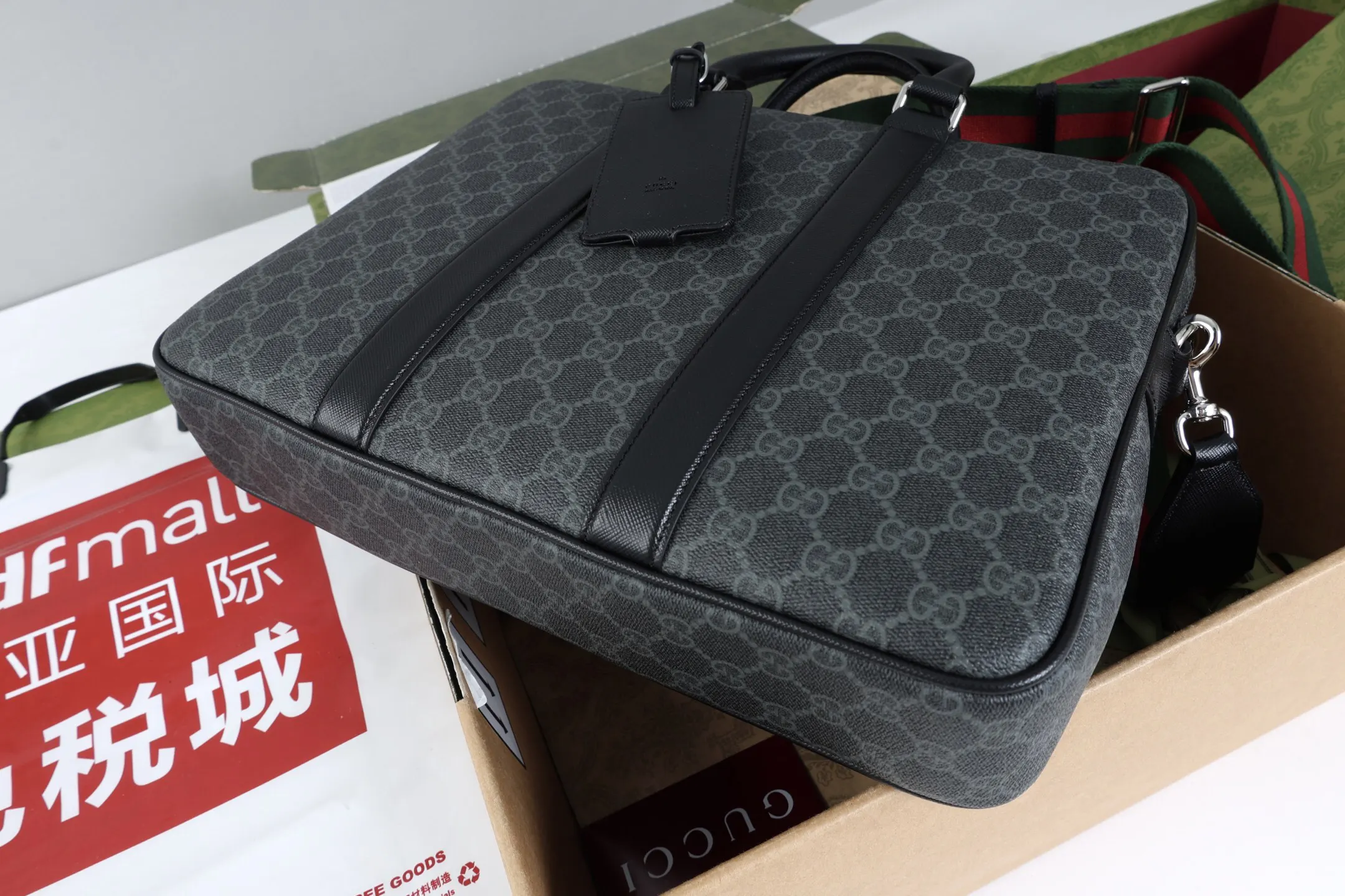 Black Chain Bag Leather
