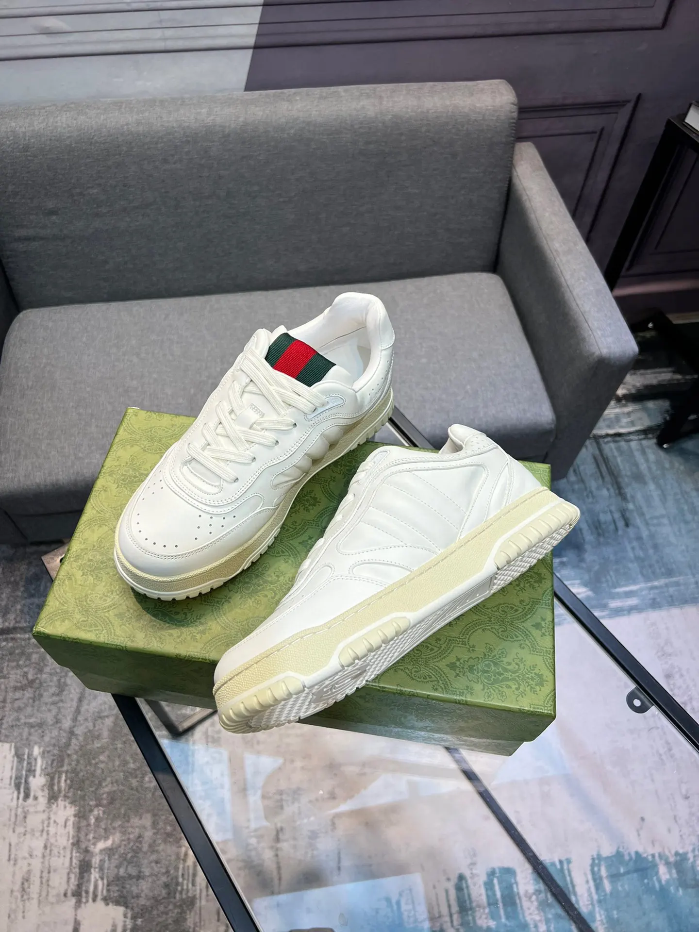 Gucci Logo Sneakers Image 3 Gucci Logo Sneakers Image 3