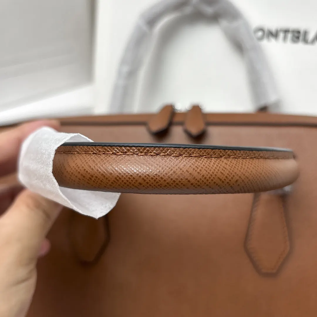 牛皮 MONTBLANC 全新万宝龙匠心系列公文包 商務通勤款