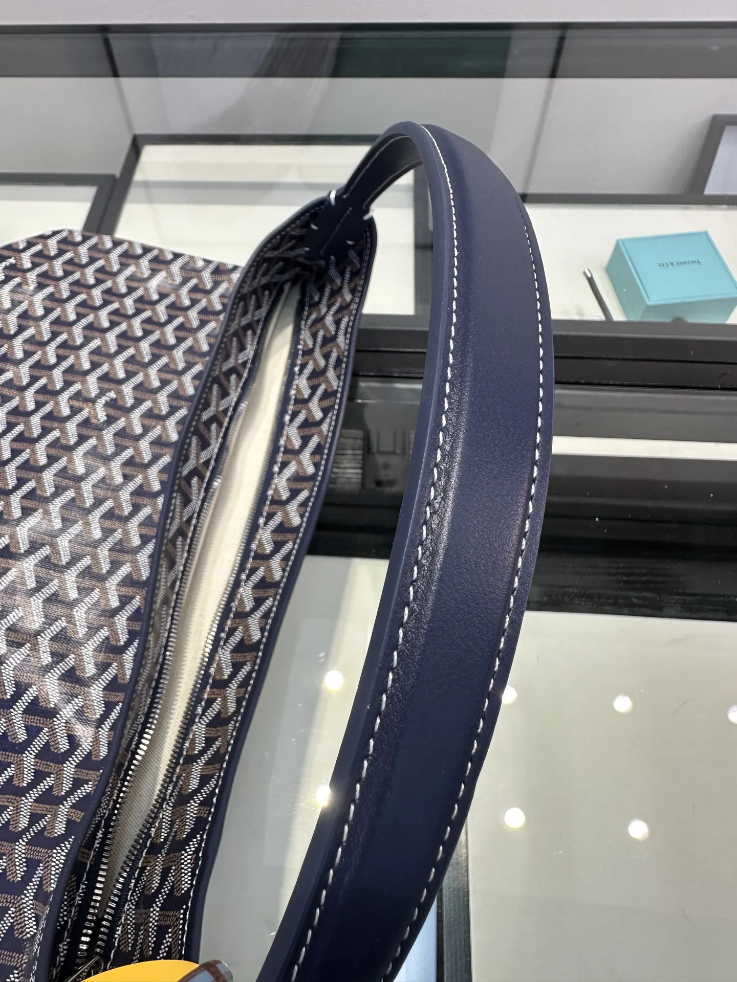 Goyard Hobo 戈雅 狗牙 腋下包 宝蓝 四季衣橱的 隐 复古腋下背款