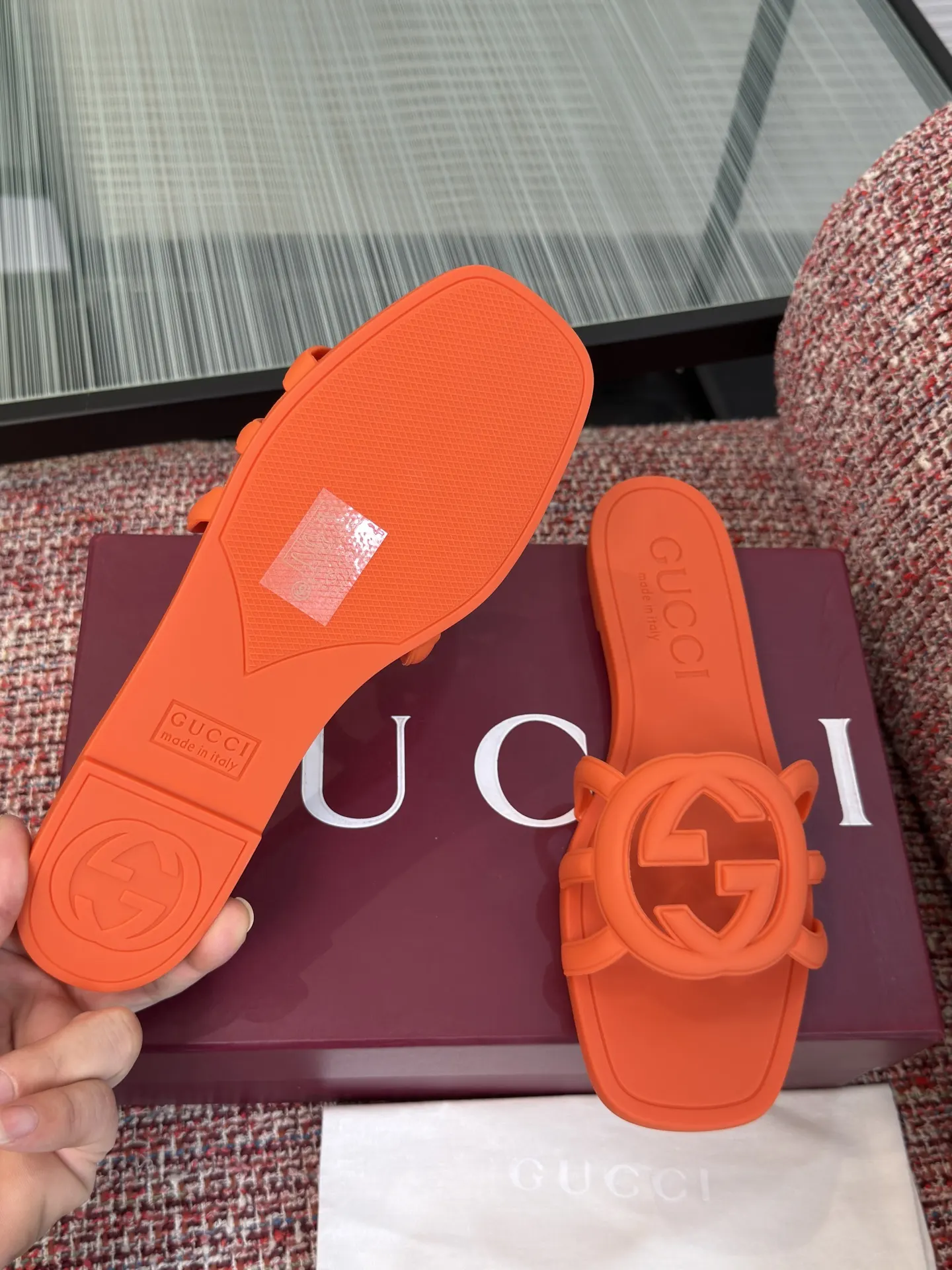 Gucci Logo休閒運動鞋