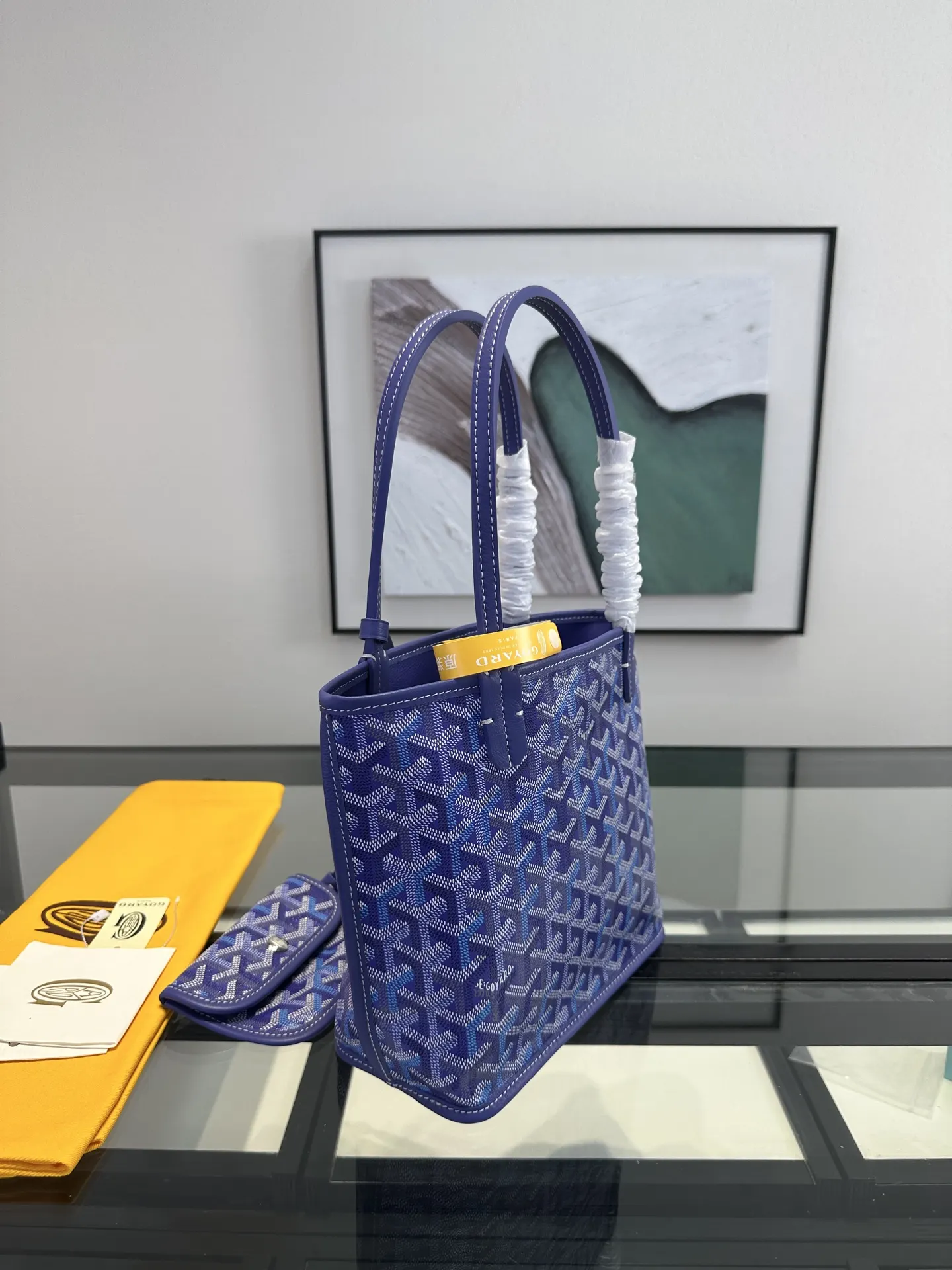 Goyard Tote Bag Leather