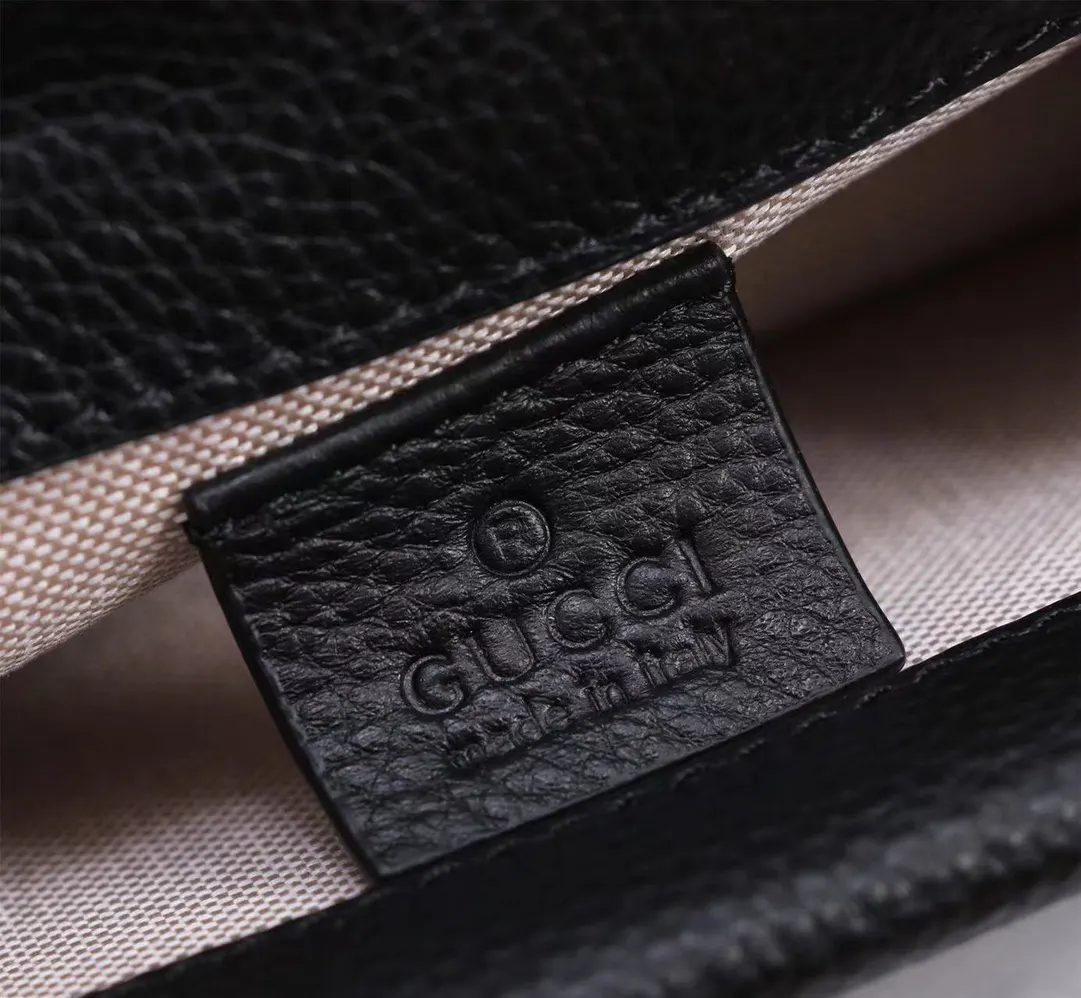 Gucci Dionysus 老花虎頭扣鏈條包 單肩斜挎