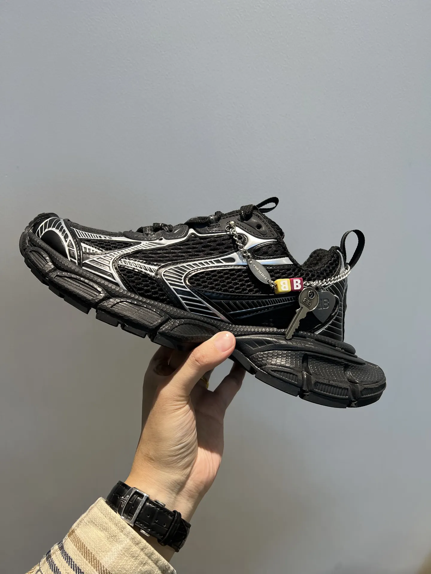 Balenciaga 3Xl Black Sneakers