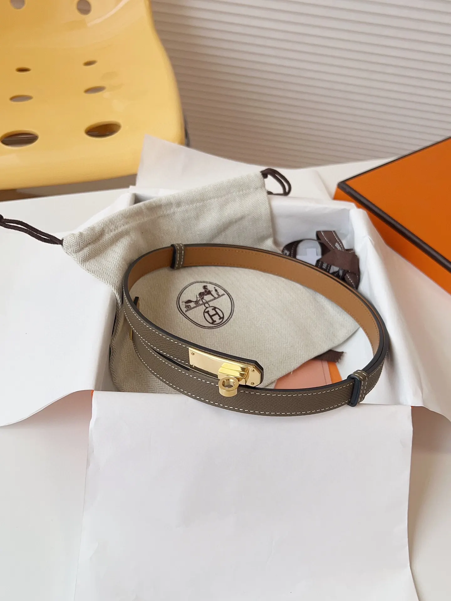 Hermès Kelly Epsom掌纹牛皮 手提包