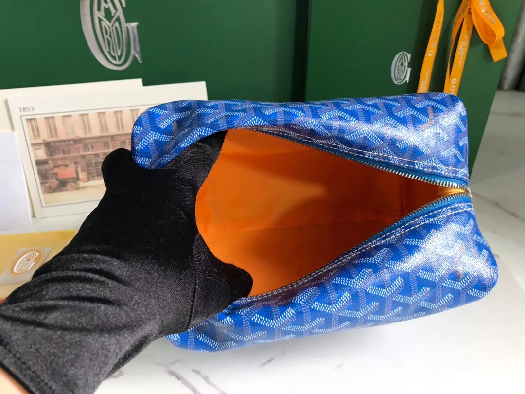 Goyard 批 戈雅 Boeing 化妆包收纳袋 内里有双 手拿包 精致手拿款