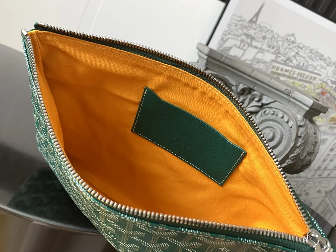 Goyard 绿色 鼎鼎戈雅 手拿包 精致手拿款