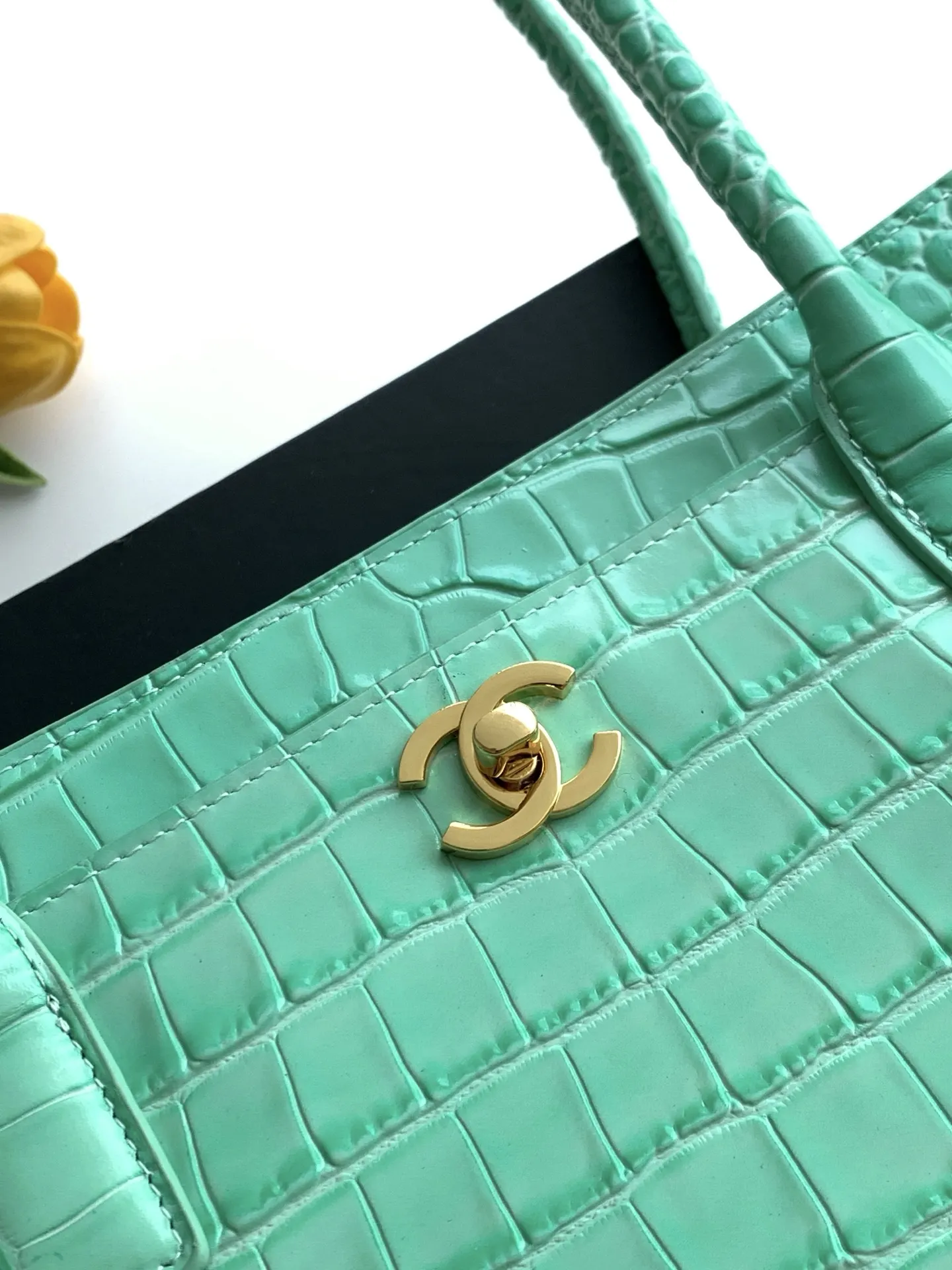 Gold Tote Bag