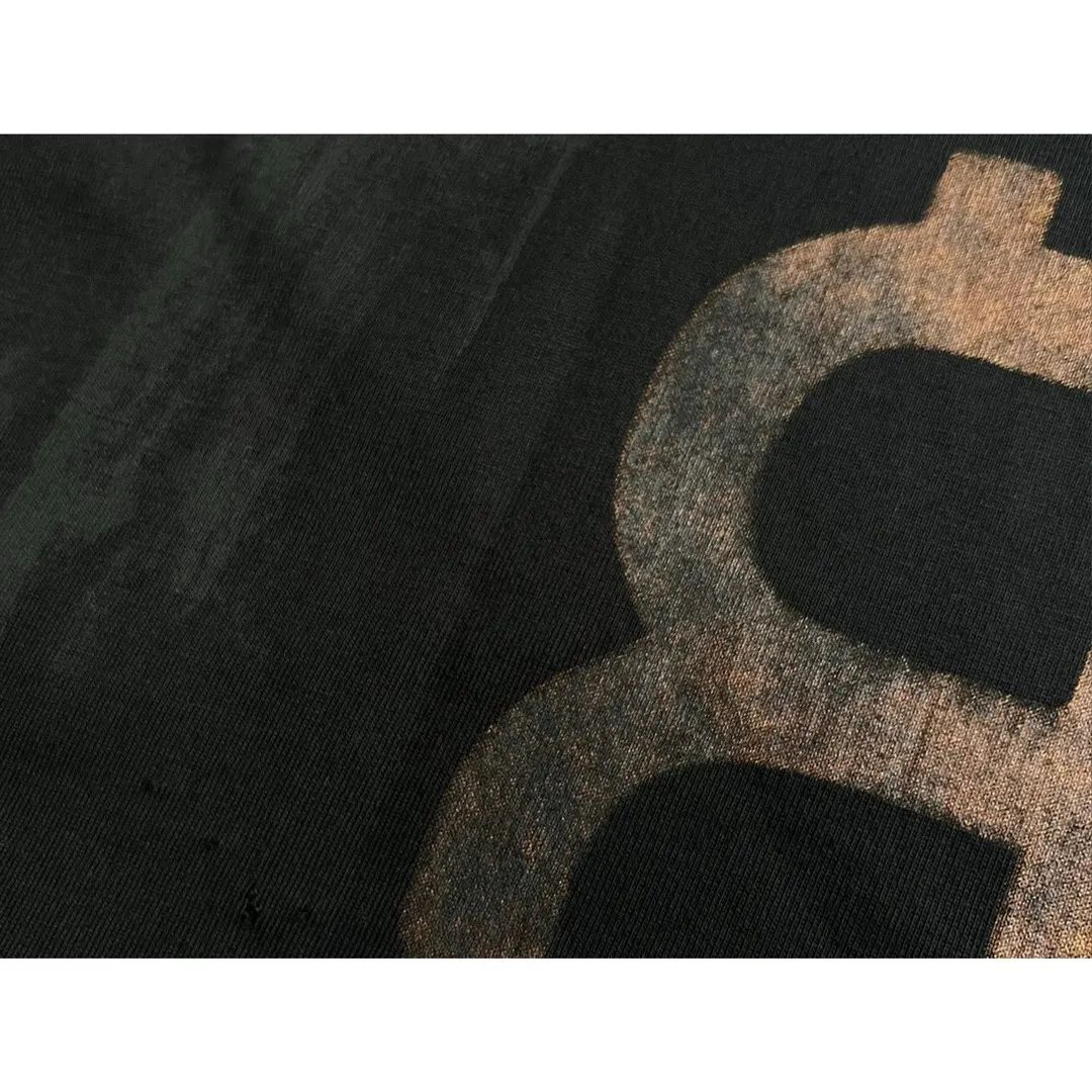 Balenciaga 黑色 Logo 印花 短袖T恤