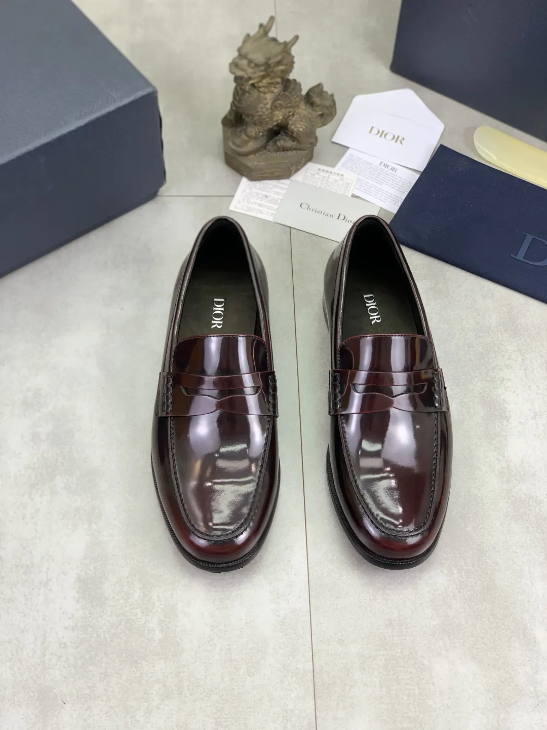 Dior 小牛皮鞋履 舒适 乐福鞋