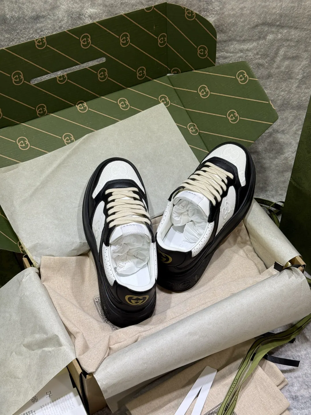 Gucci Logo休闲运动鞋