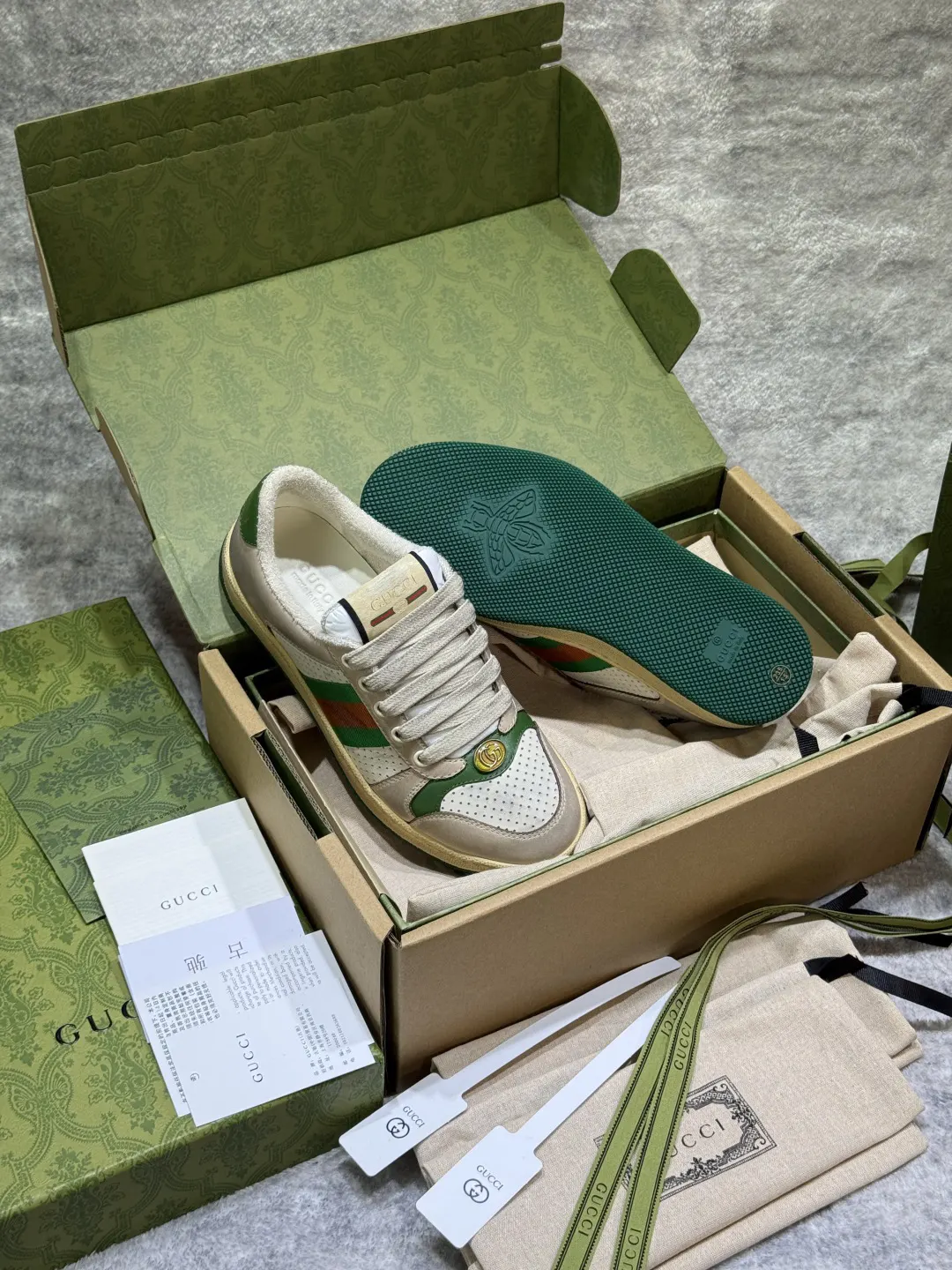 Gucci Logo休闲运动鞋
