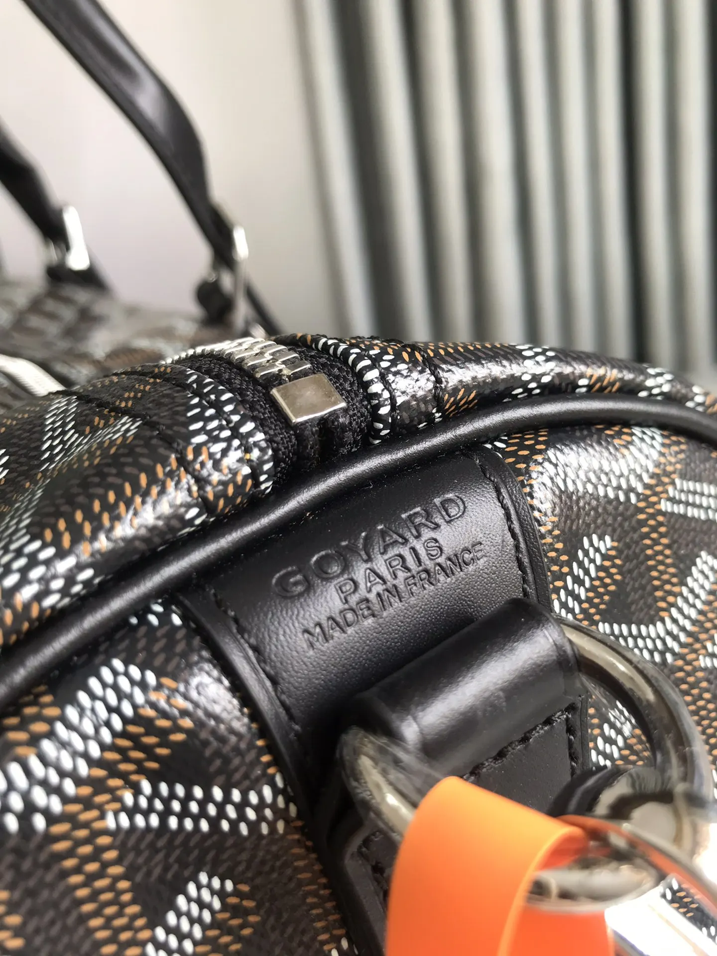 Goyard 深藍 酒紅 小牛皮 旅行袋 大容量旅行款