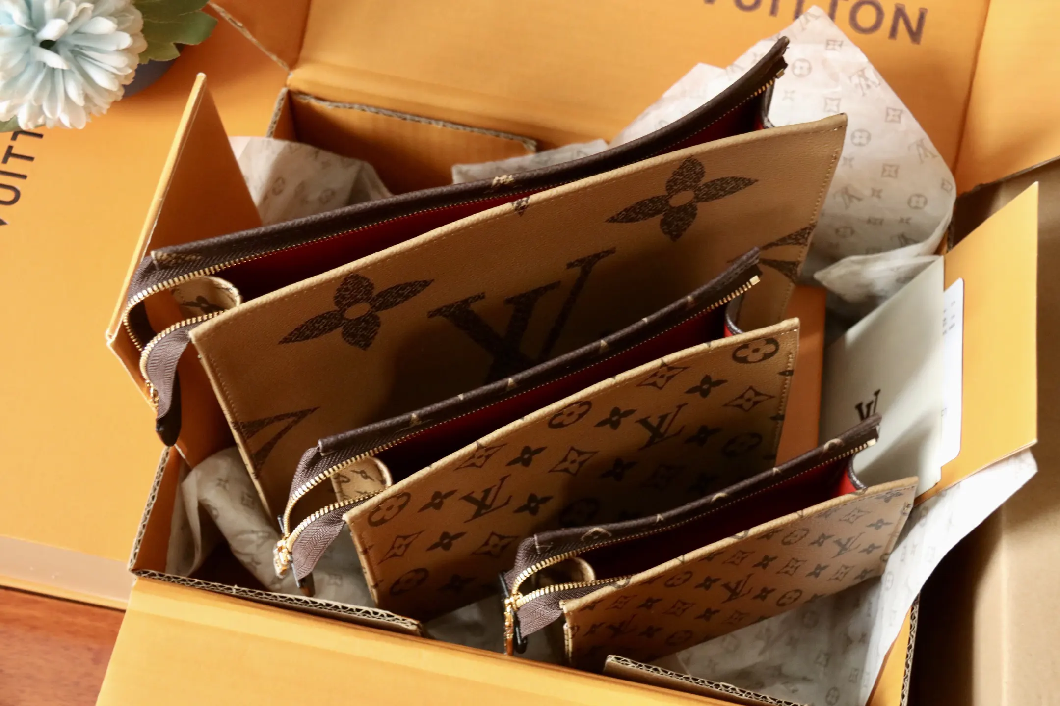 LV Trio 老花化妆包 M11248 精选款