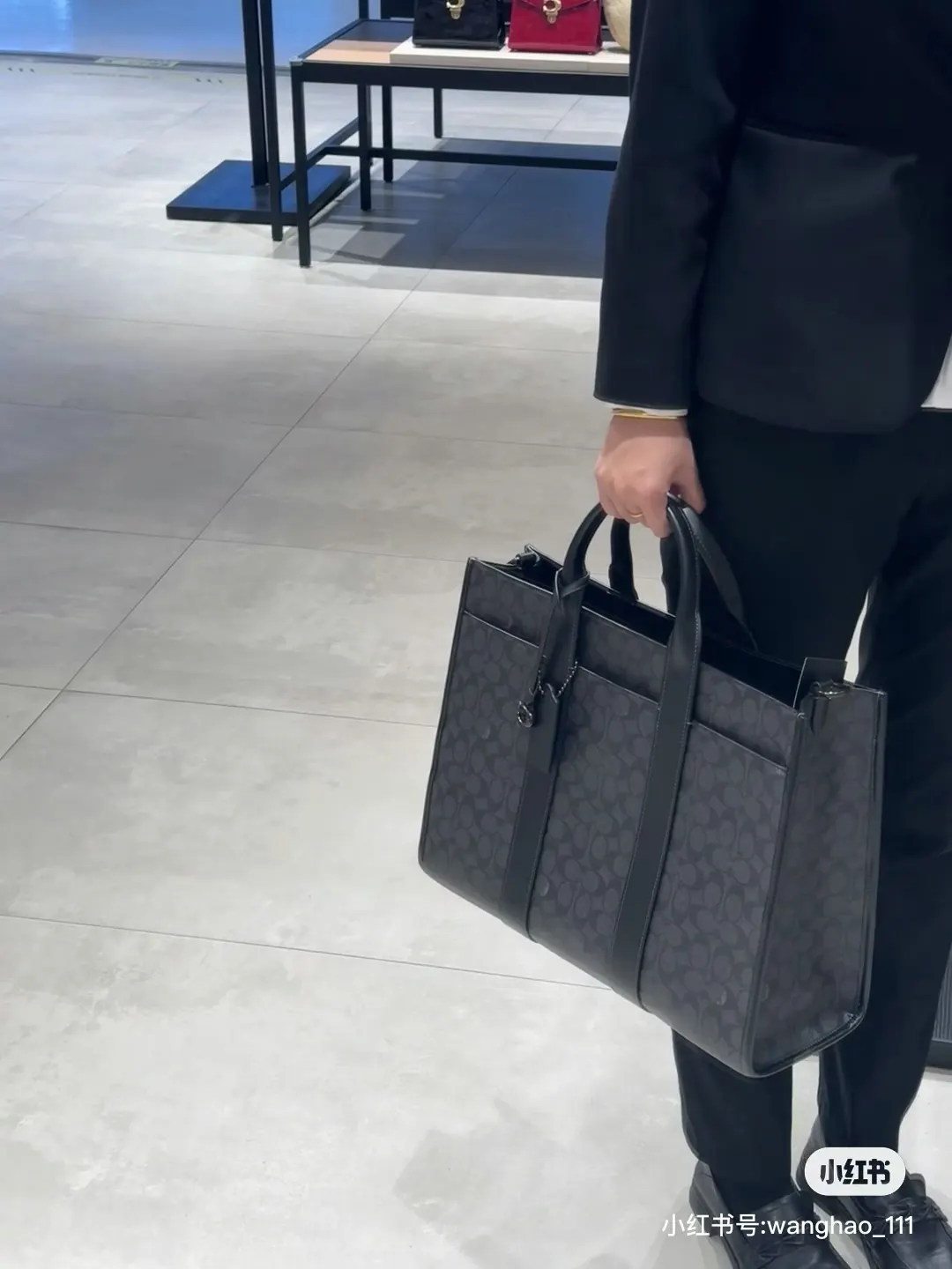 Monogram Briefcase Business Commuter
