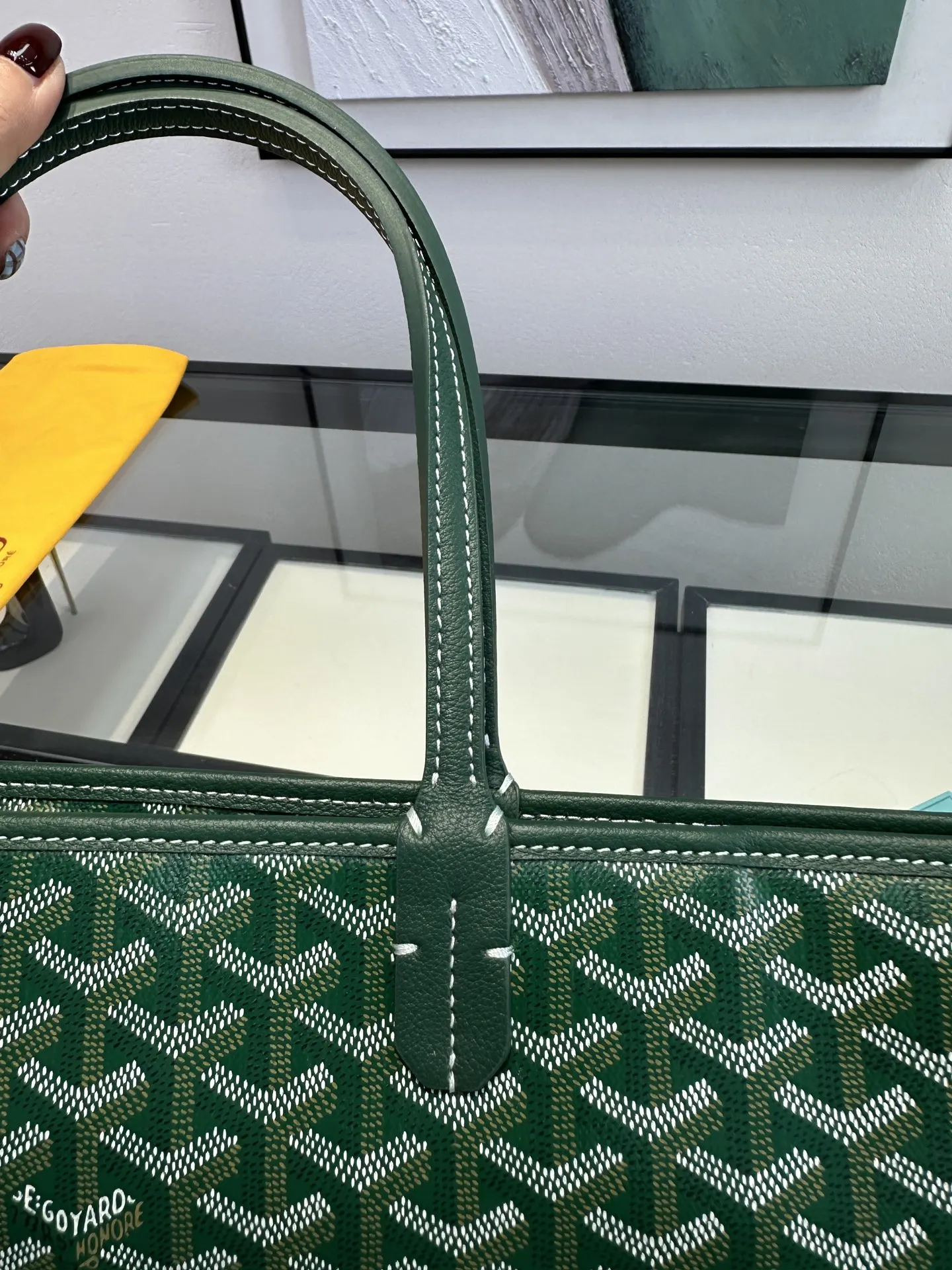 Goyard Hobo 綠色 托特包 大容量托特款(數字9) Goyard Hobo 綠色 托特包 大容量托特款(數字9)