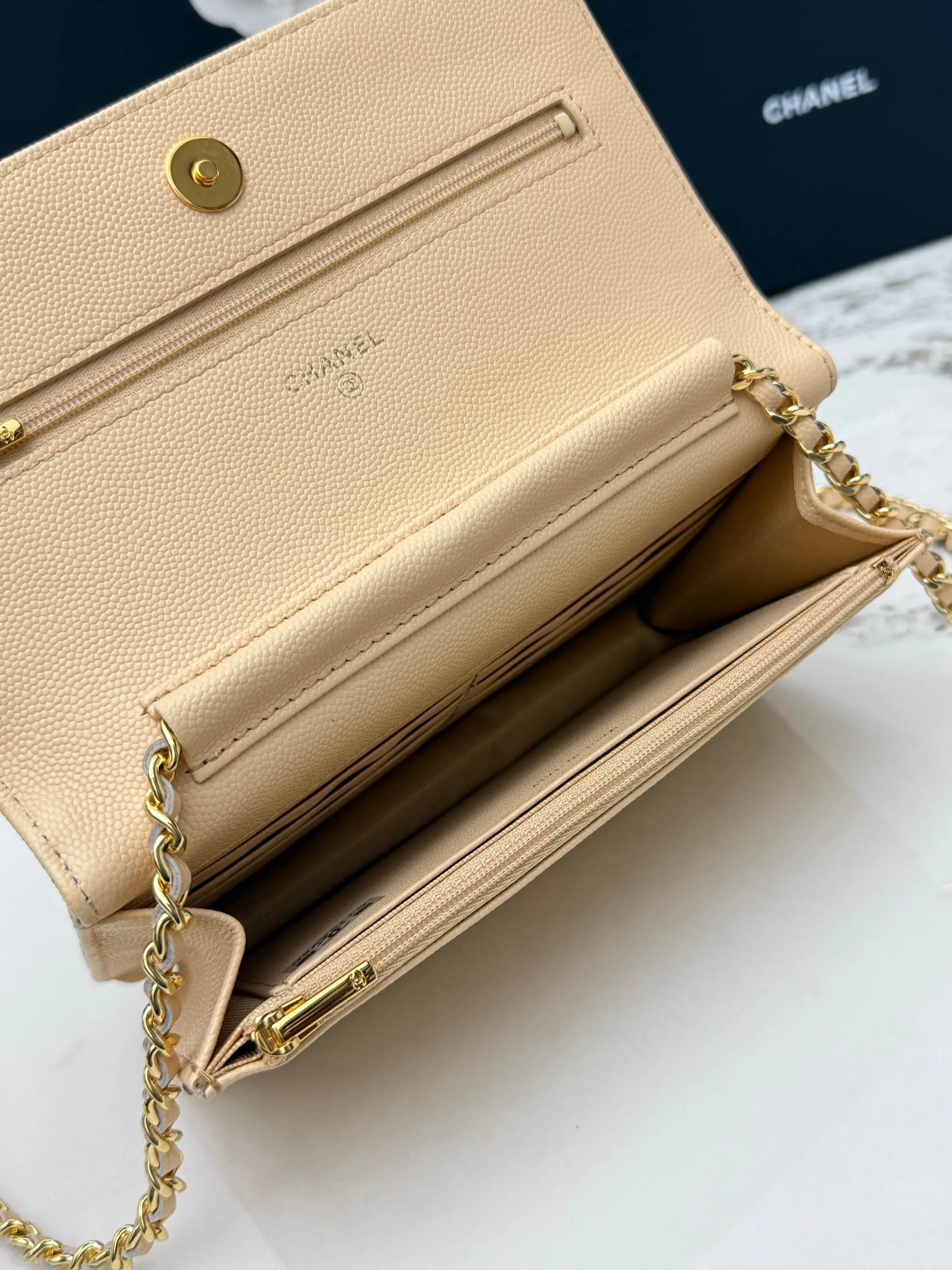 CHANEL 小牛皮 鏈條包 精致鏈條款