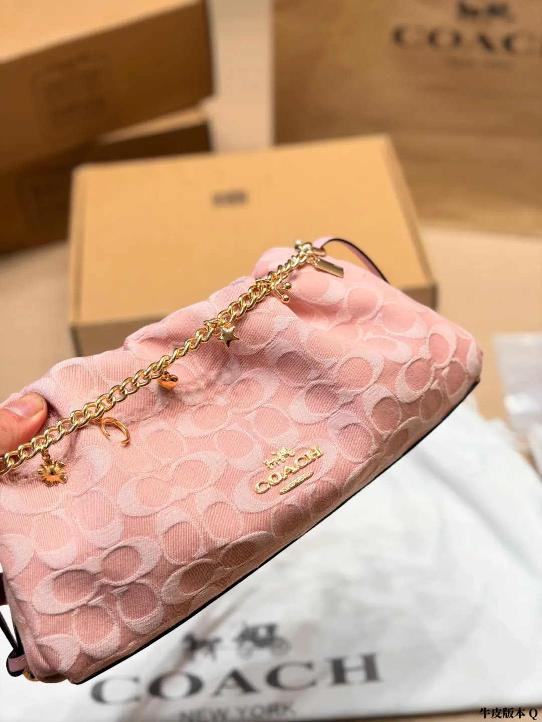 Pink Chain Bag