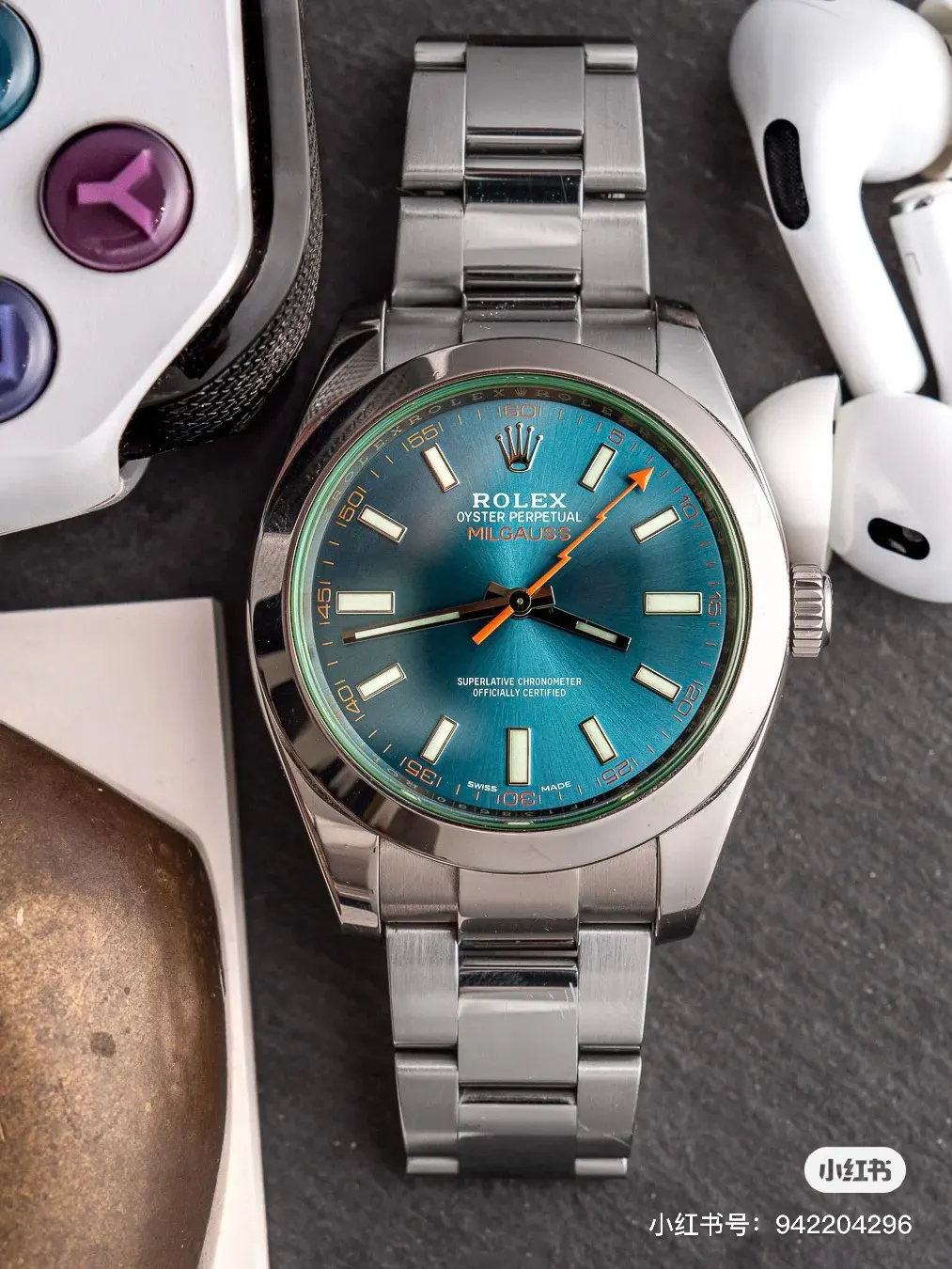 Rolex 藍色 綠色 VS格磁系列 闪电 綠面 藍面 黑面 白面 手錶 經典腕表款