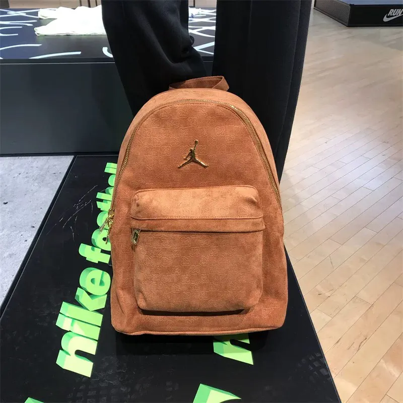 老花 AIR JORDAN乔丹飞人 男女同款满印老 雙肩包 实用雙肩款