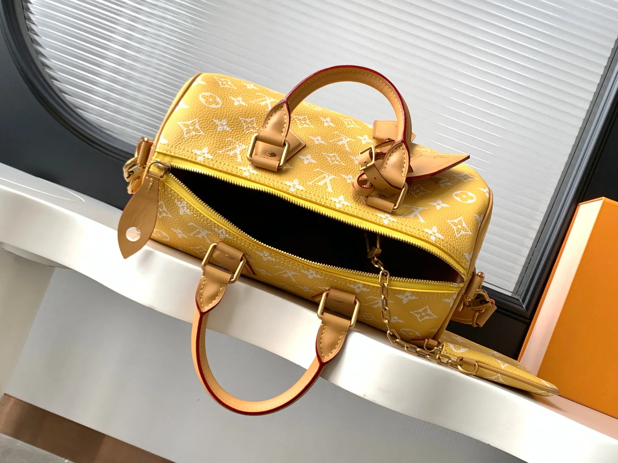 LV Speedy 黄色 手袋｜ORBUYBAG 岚奢包高端时尚精品
