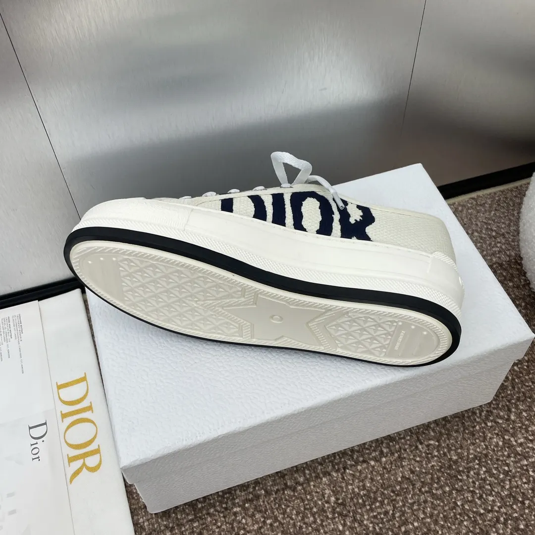 Dior 厚底 拼色 运动鞋