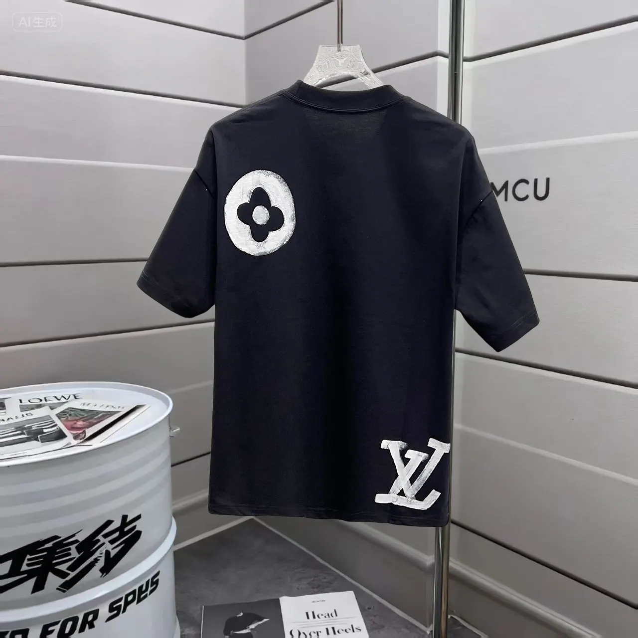LV 黑色小标短袖T恤 休閒百搭款｜ORBUYBAG 嵐奢包高端時尚精品