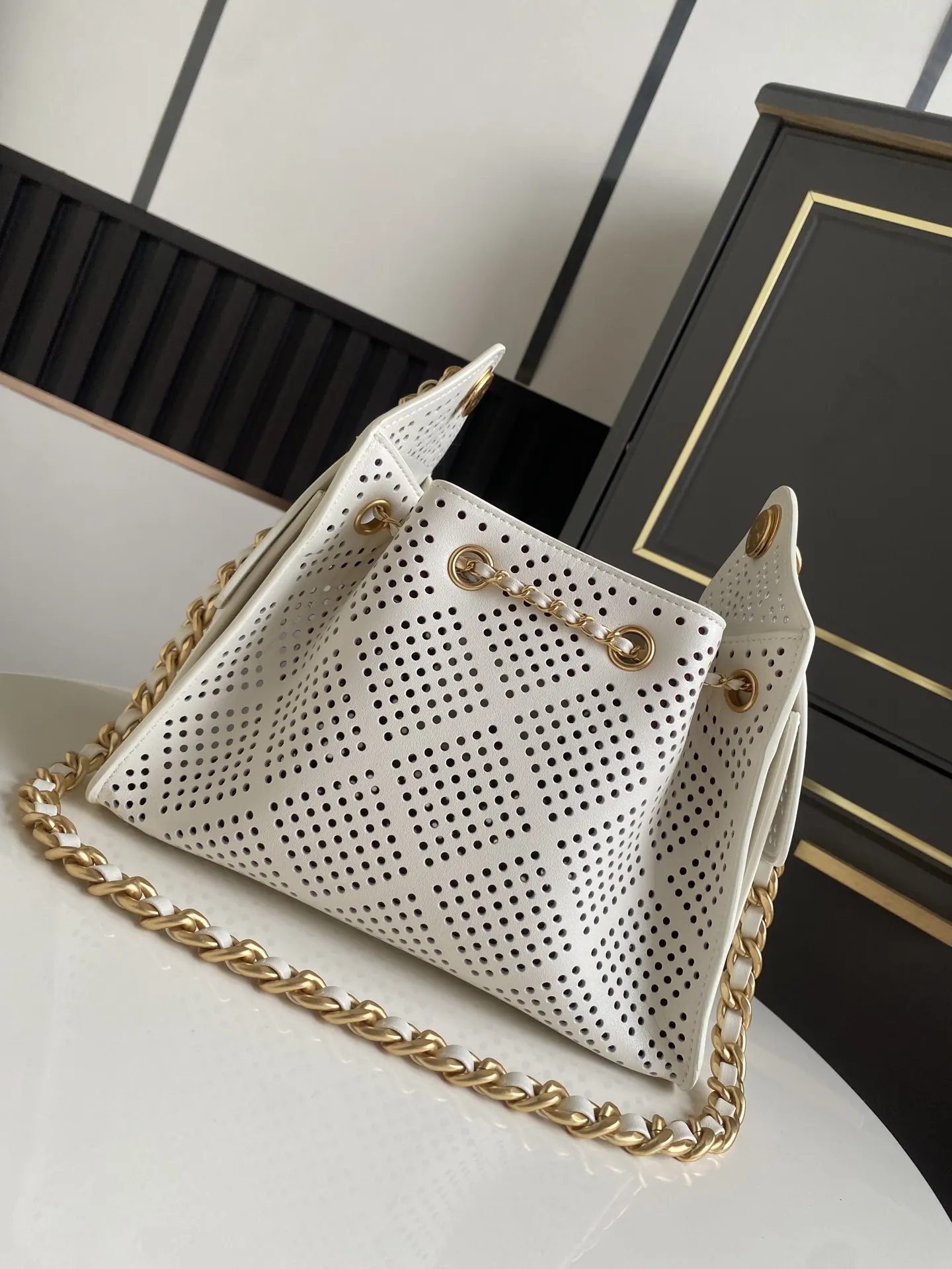 CHANEL Hobo 小牛皮 腋下包 复古腋下背款