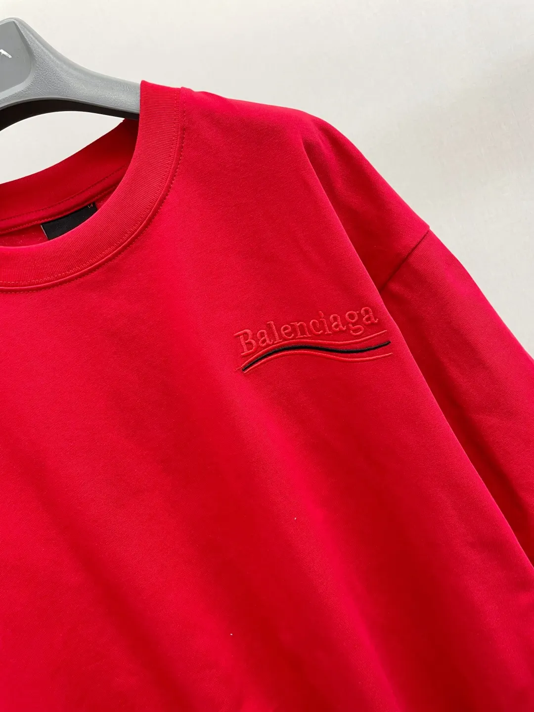 Balenciaga 26Ss Logo Letter Short Sleeve T-Shirt Street