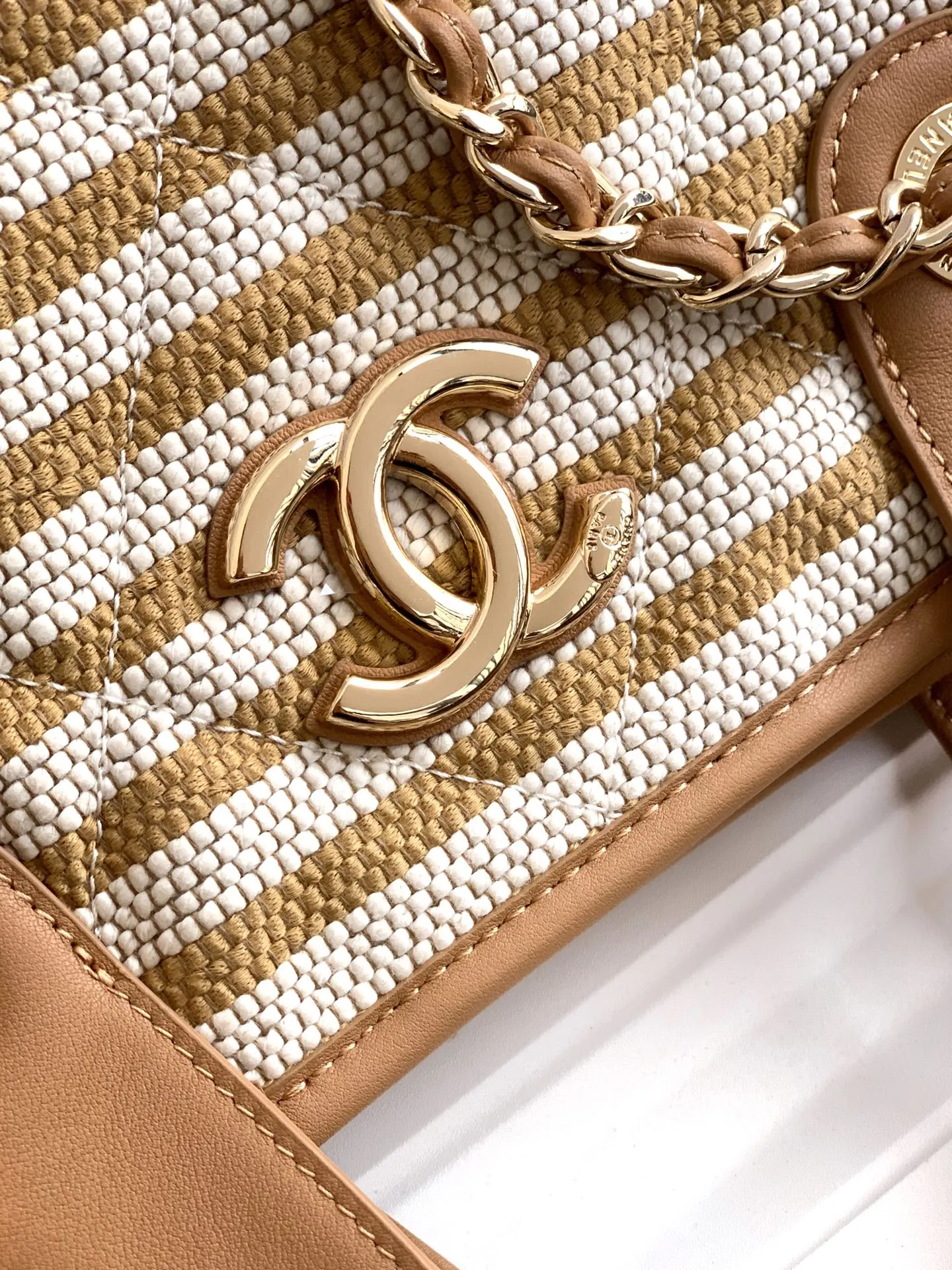Brown Chain Bag