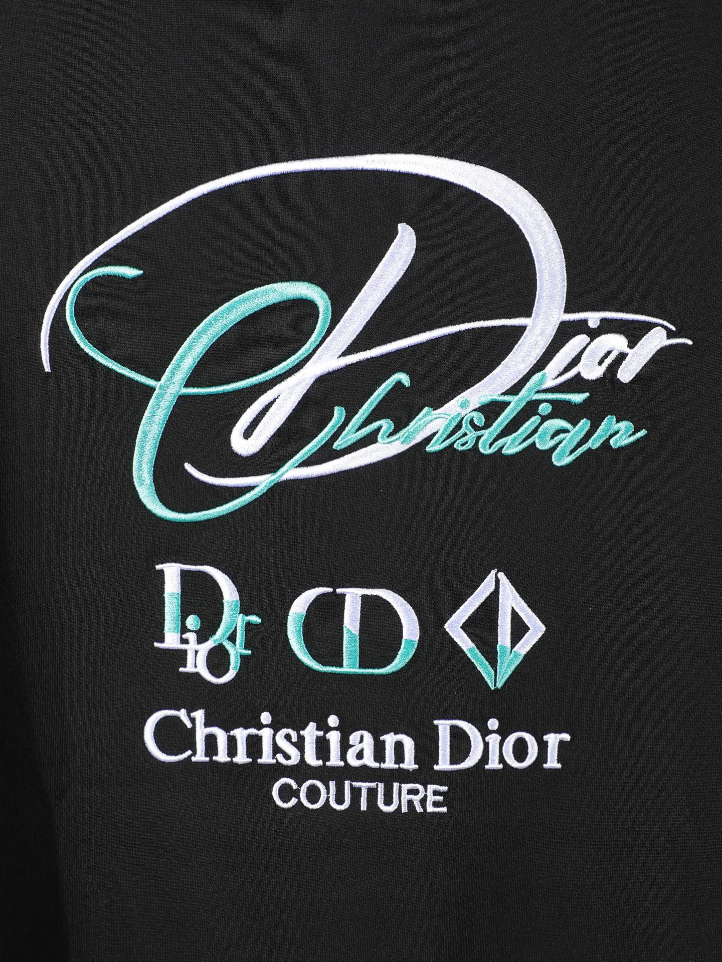 Dior 2026春夏 Logo 刺绣 短袖T恤