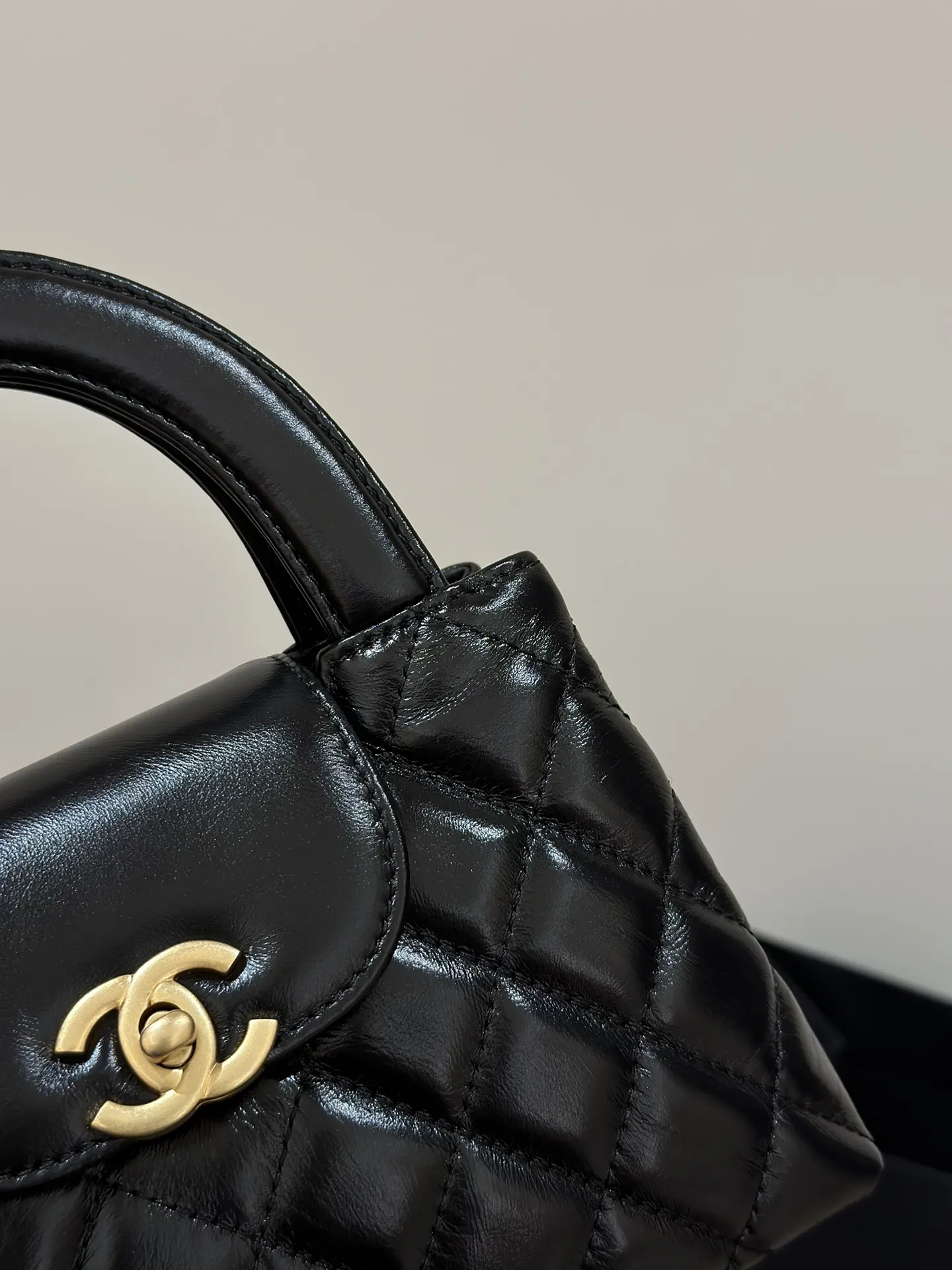 Chanel 小牛皮Kelly手柄包 手提斜挎 手提包