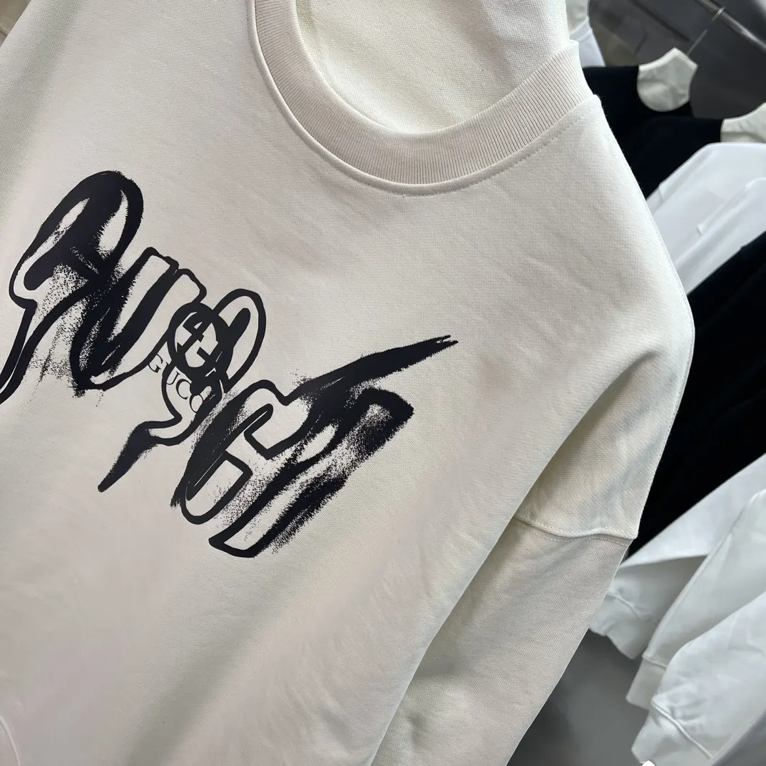 Gucci Logo印花圆领卫衣