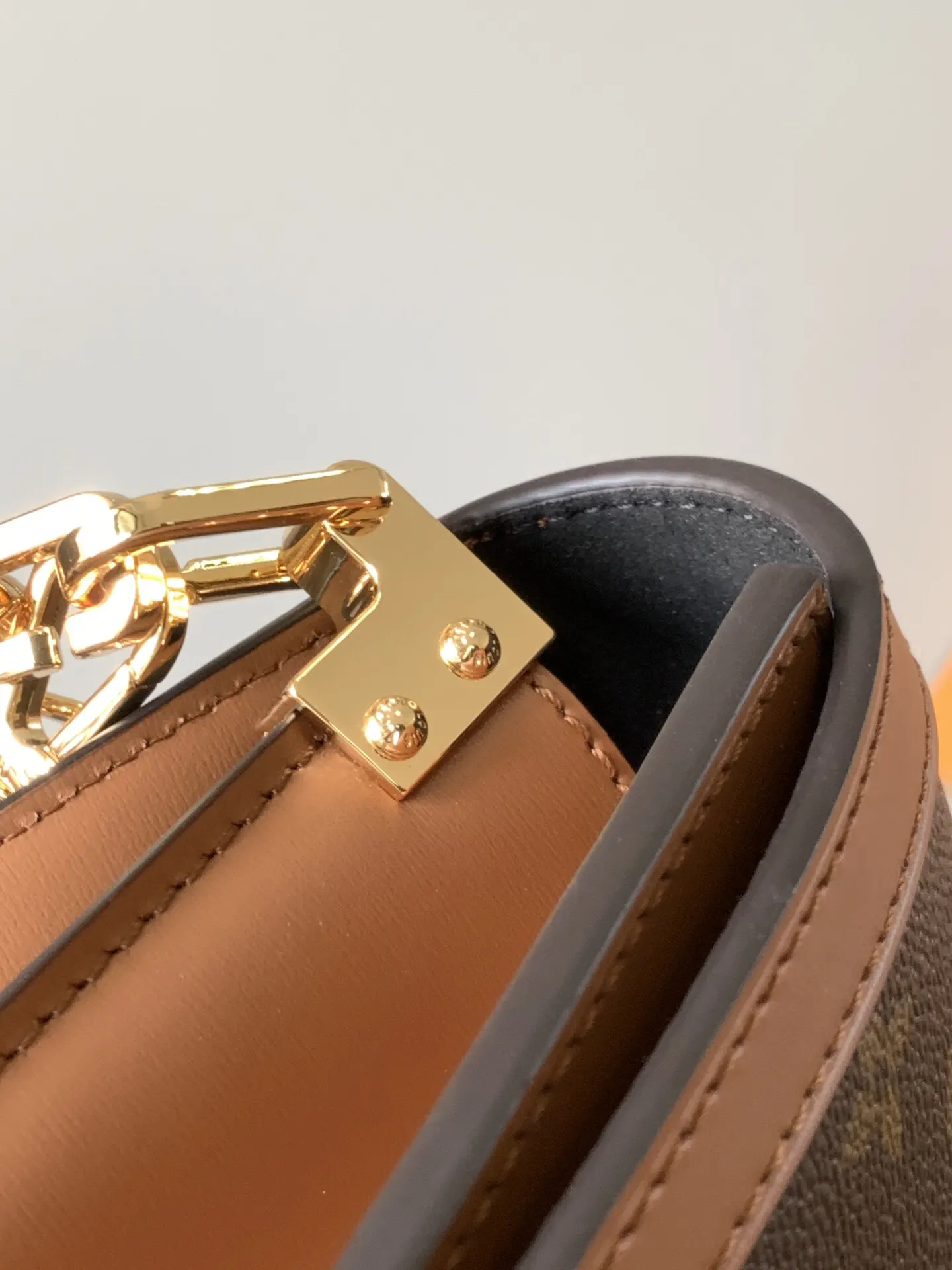 LV 帆布 将 Monogram 帆布与 Re 腋下包 复古腋下背款