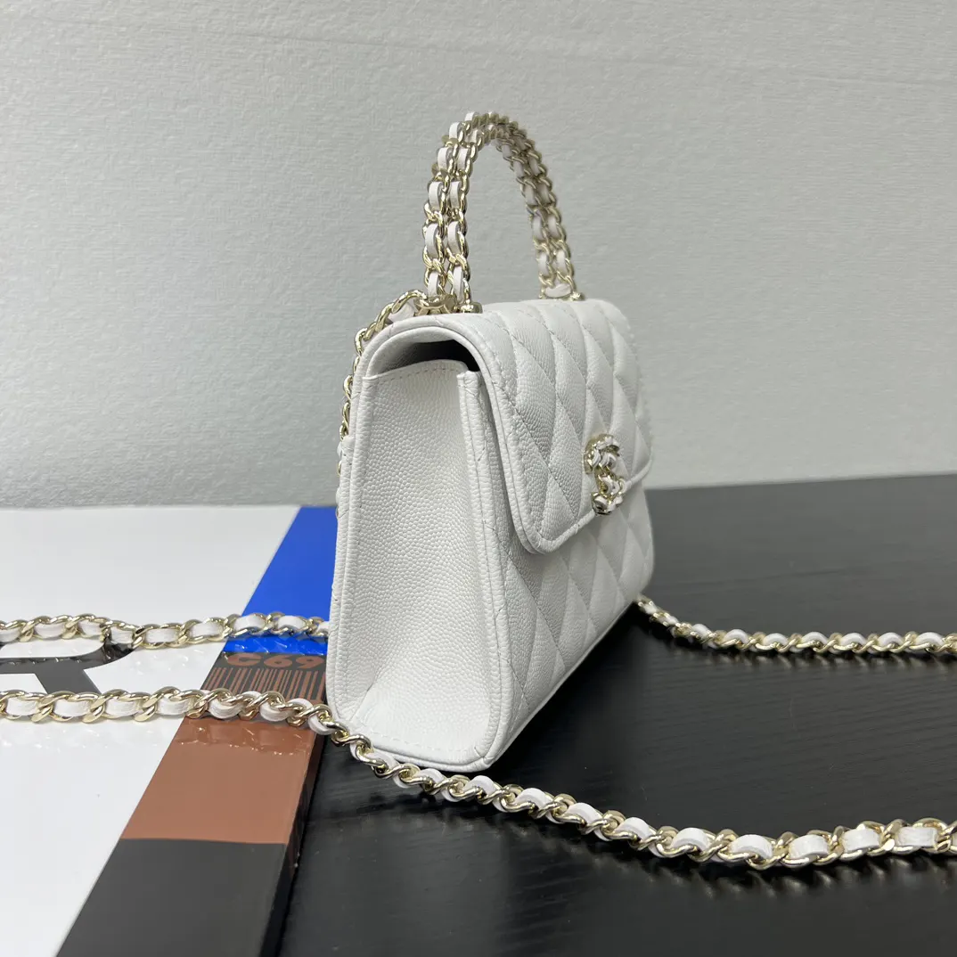 Chanel Cowhide Kelly Handle Bag Hand Crossbody Image 3 Chanel Cowhide Kelly Handle Bag Hand Crossbody Image 3