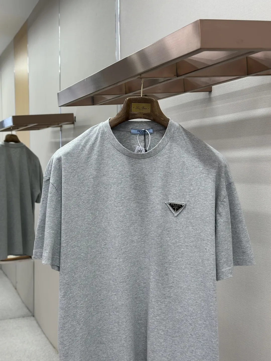 Prada 棉质 Logo 短袖T恤