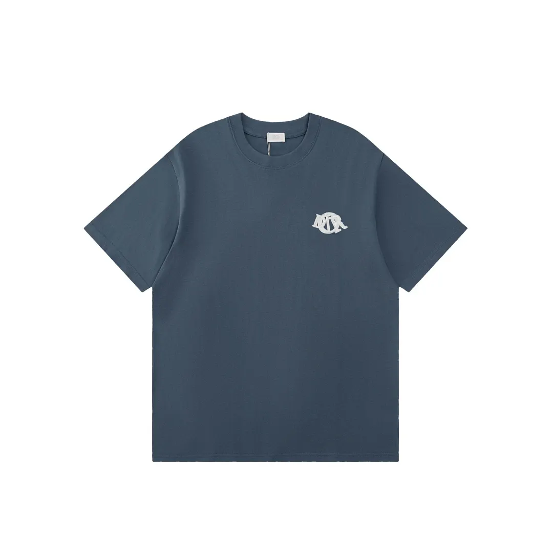 Dior Letter Cotton Short Sleeve T-Shirt