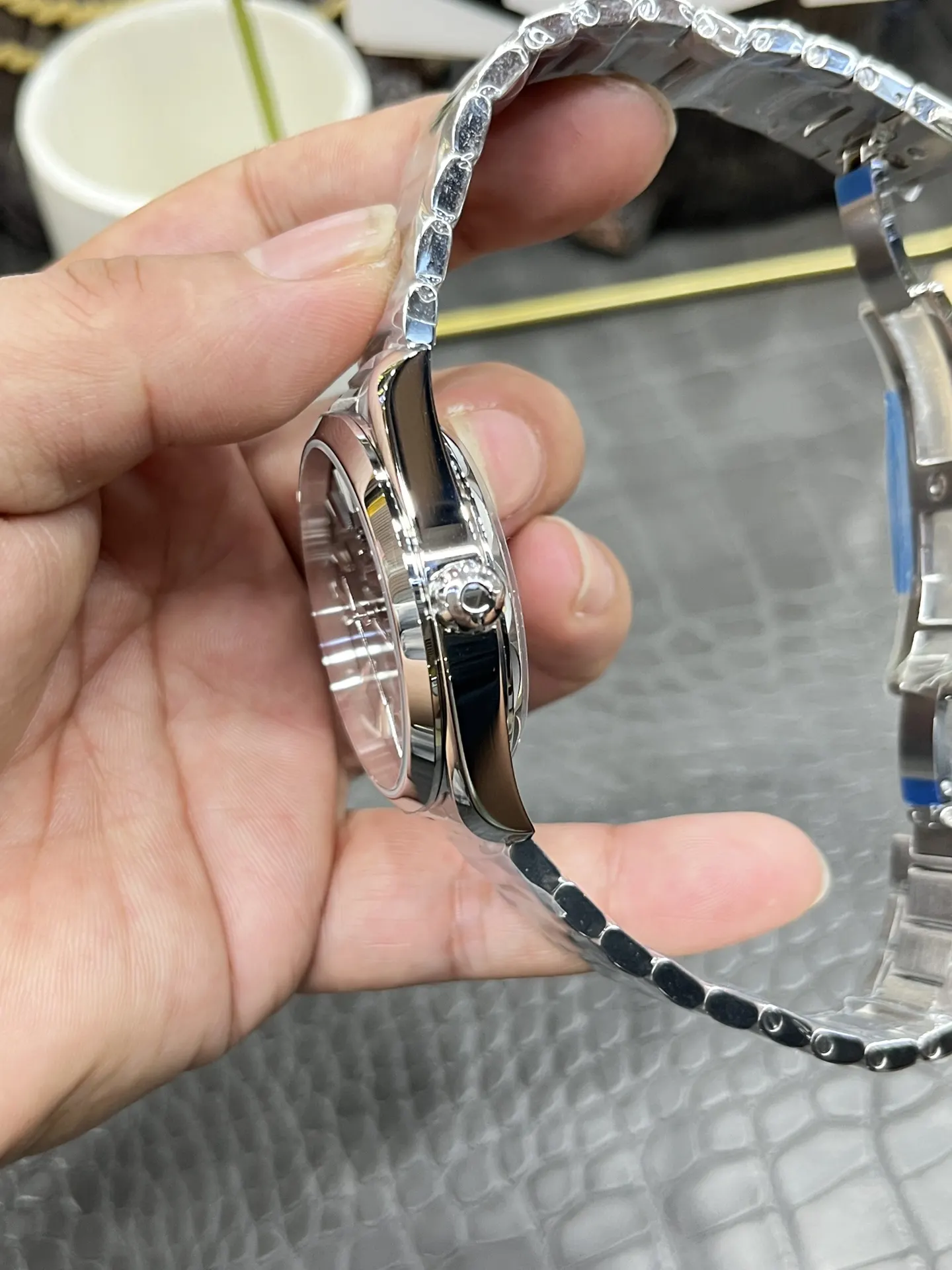 Omega 专供大厂出品 VS欧米茄海马 系列 全黑 字位 手表 经典腕表款