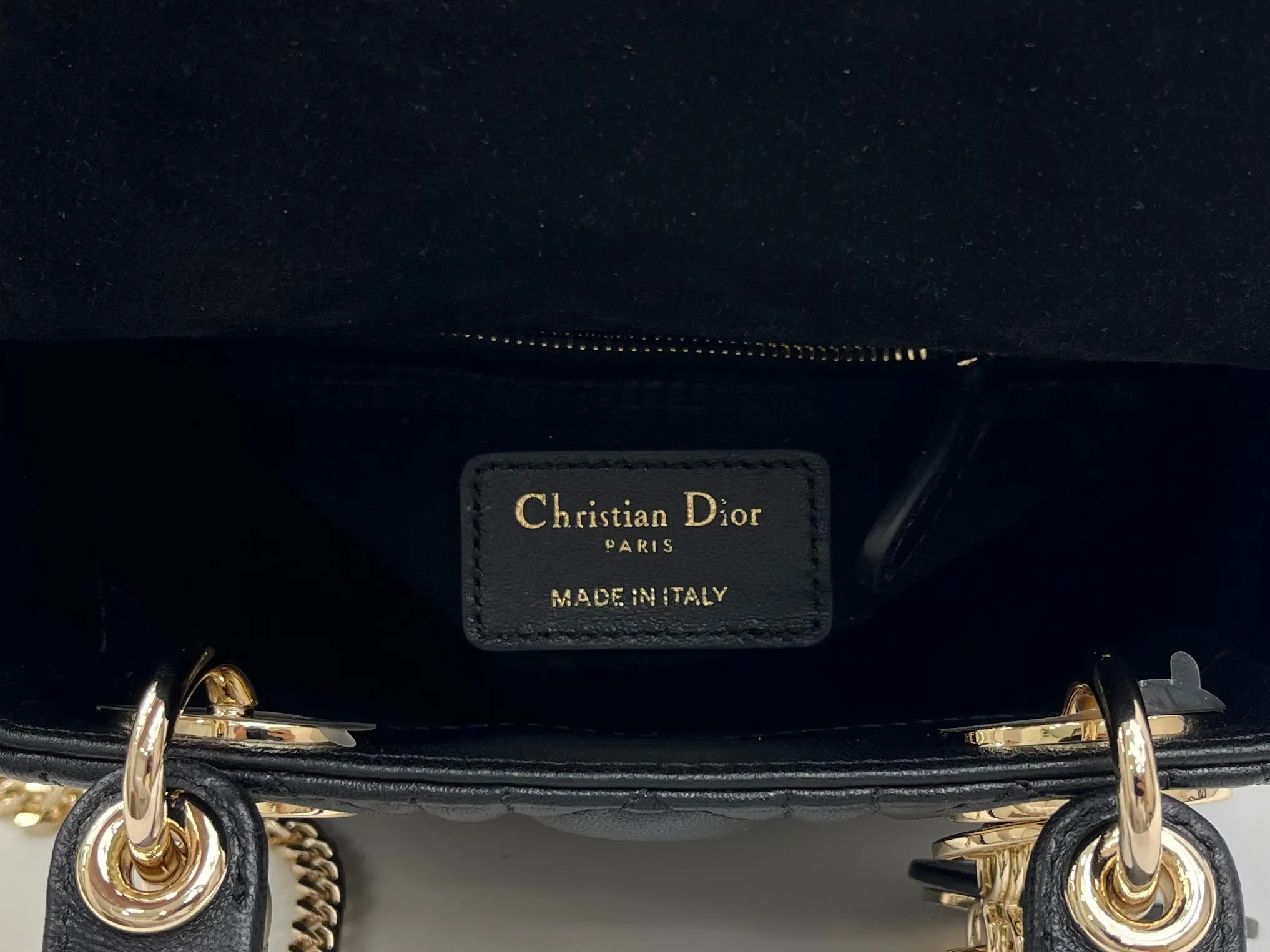 Dior Lady Dior Lady Chain Bag Handheld Crossbody