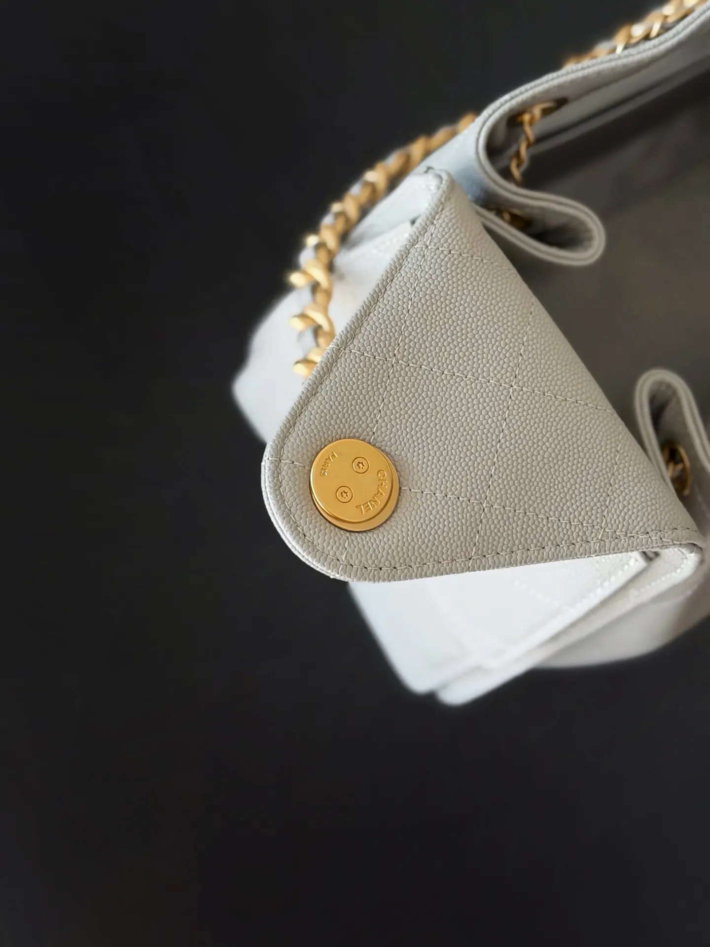 Chanel Hobo Shoulder Bag Vintage Leather
