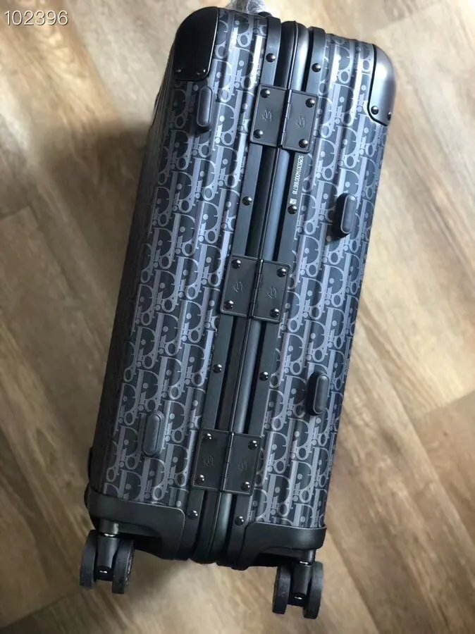 Dior 黑色 行李箱 旅行拉杆款 輕便出行款