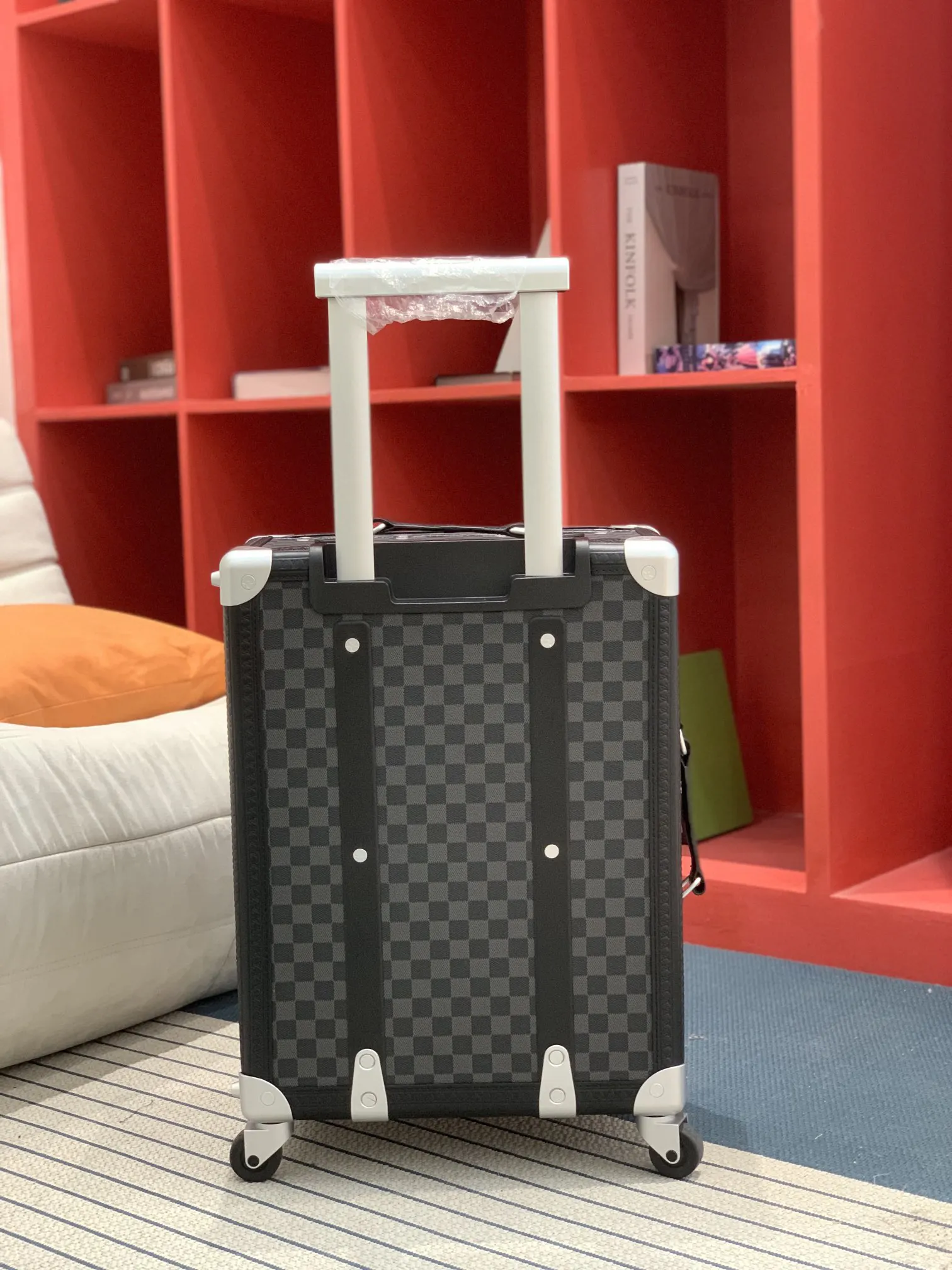 Suitcase Travel Lightweight Leather