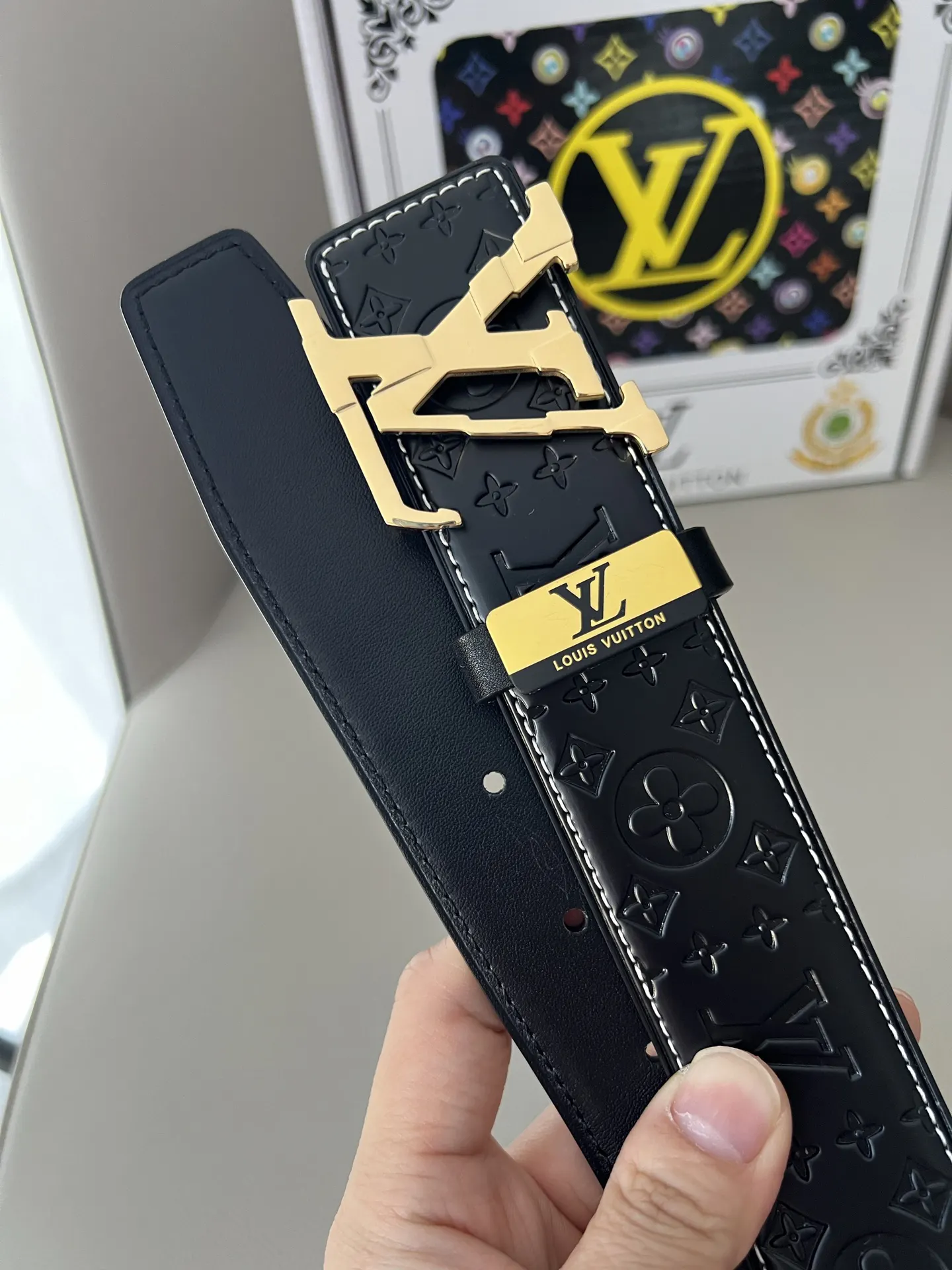 LV Double Sided Belt, Business Casual Image 6 LV Double Sided Belt, Business Casual Image 6