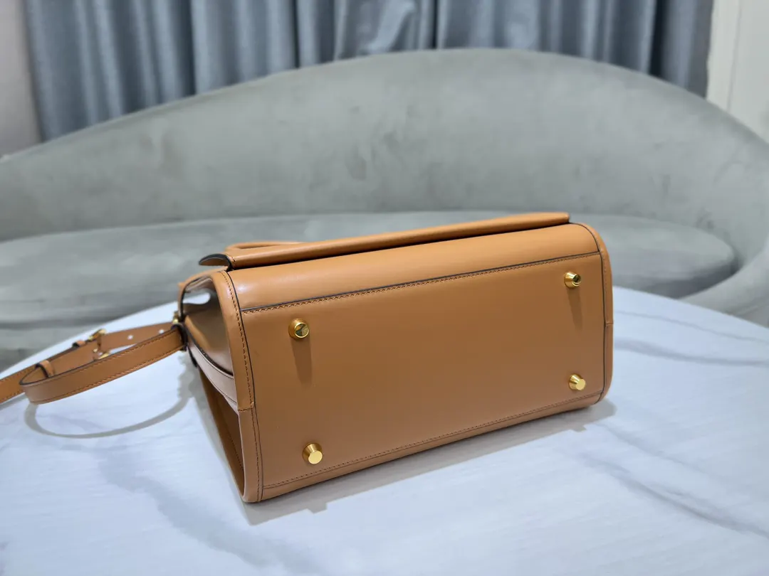 Dior Brown Leather Handbag