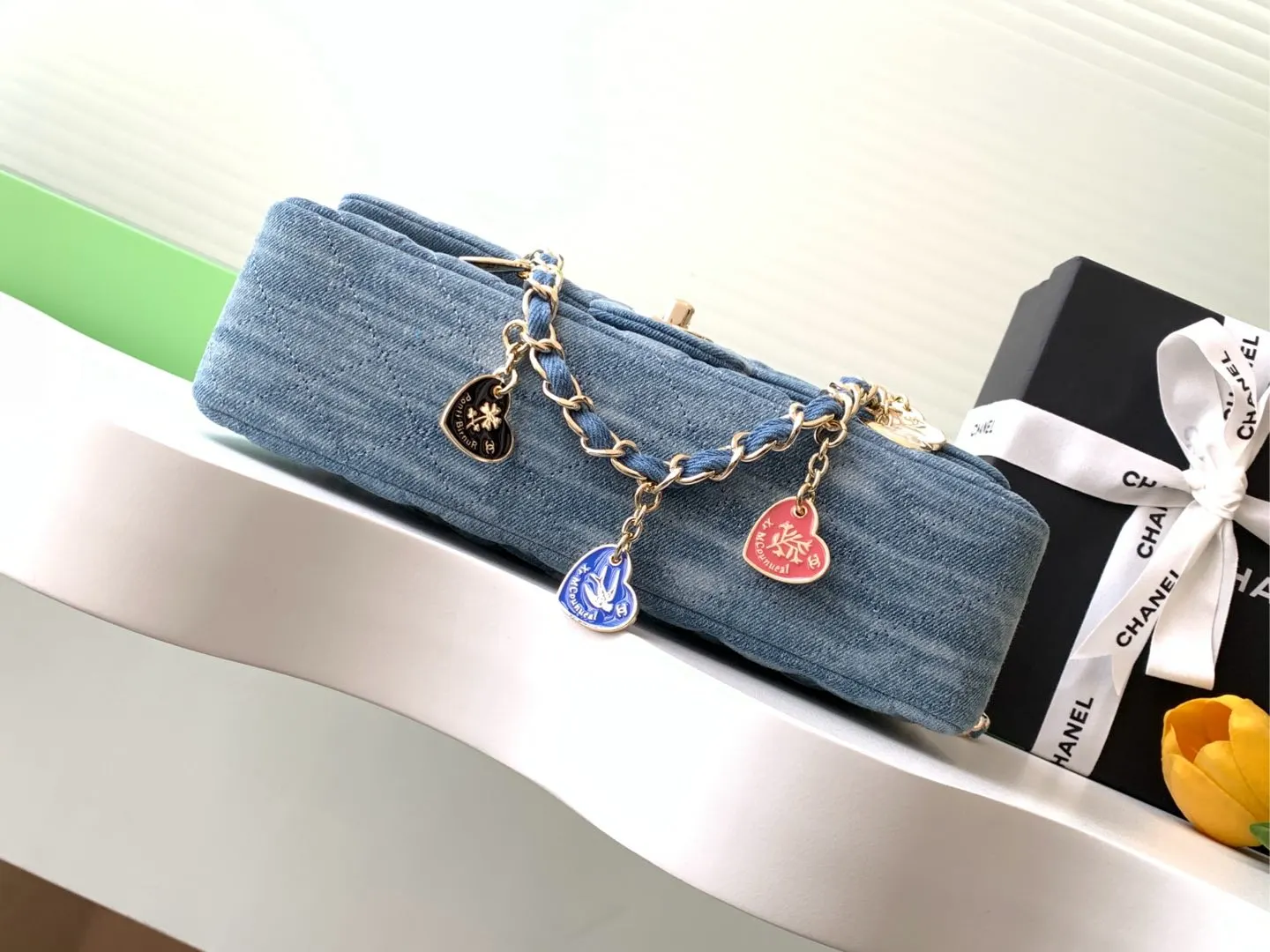 CHANEL 牛仔 丹宁 斜挎包 轻便斜挎款
