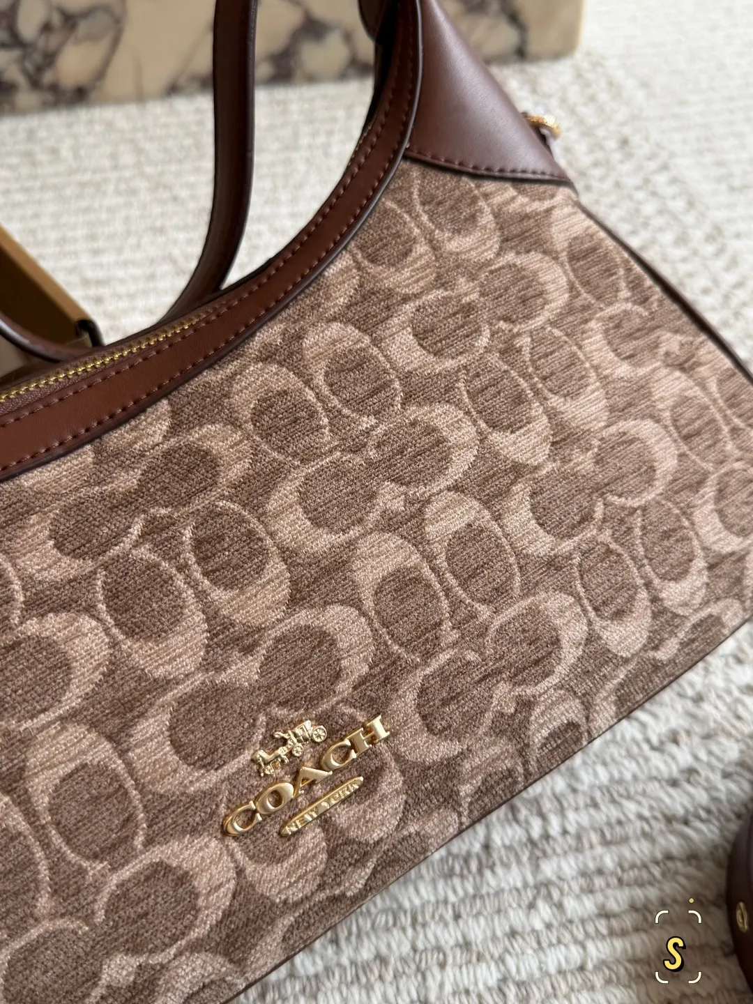 Brown Monogram Organizer Pouch Travel