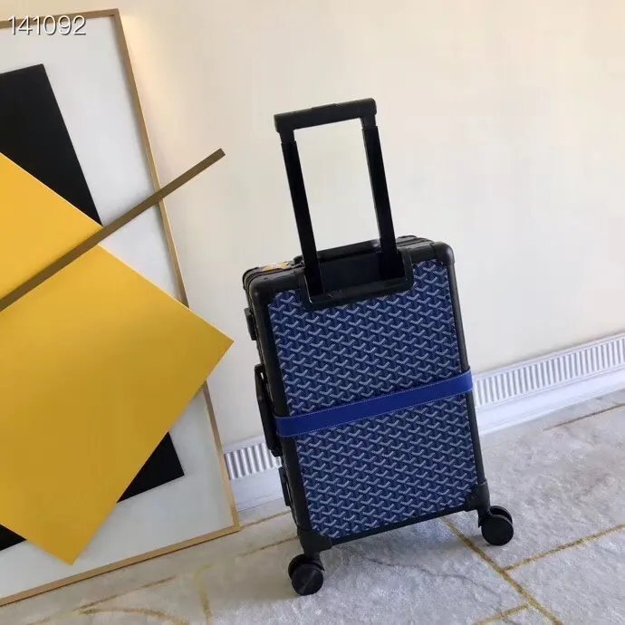 Goyard 戈雅 行李箱 拉杆箱 時尚新宠 復古形的 旅行拉杆款 輕便出行款