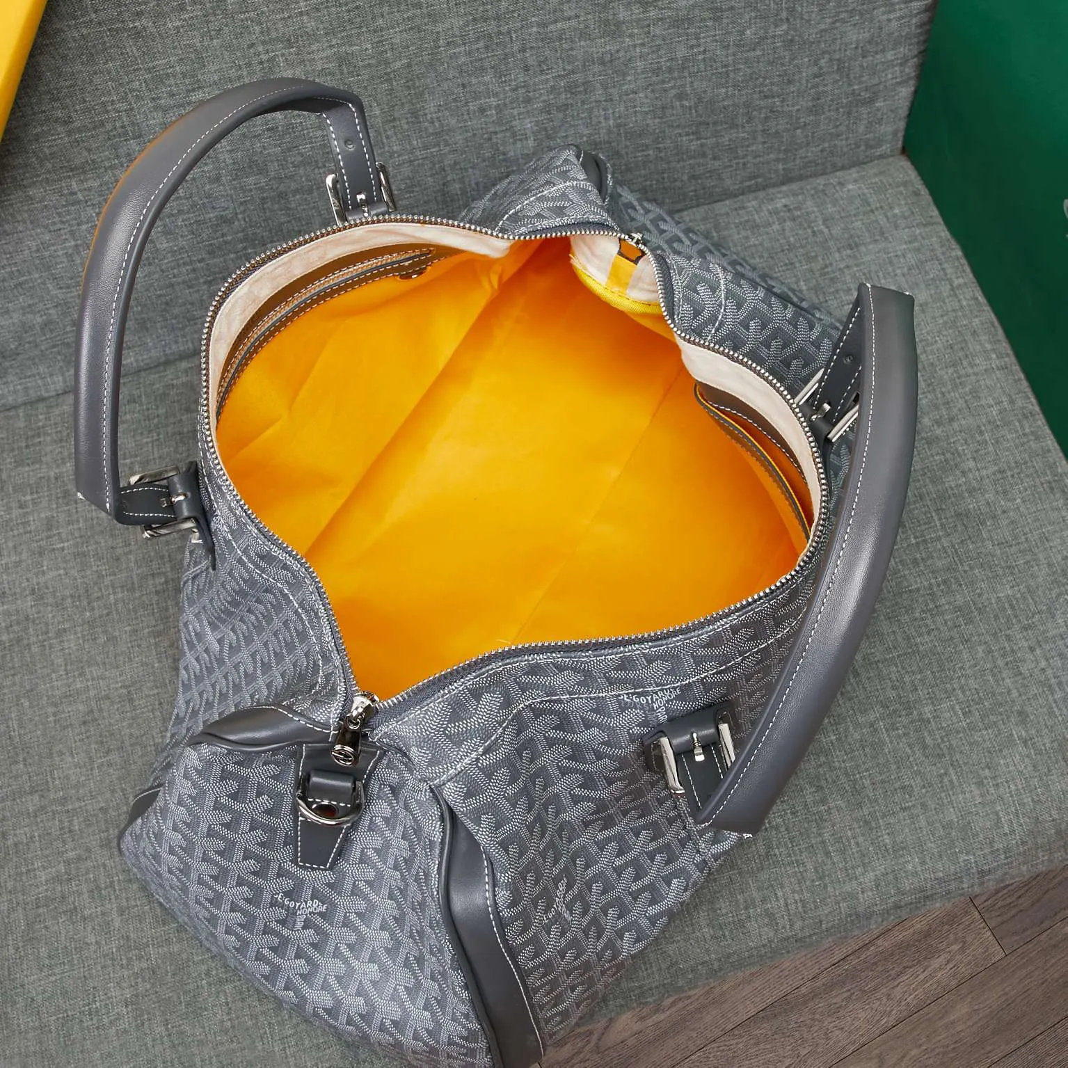 Goyard 吴亦凡同款包男女同款口袋GY戈雅旅行包手提单肩短 大容量旅行款