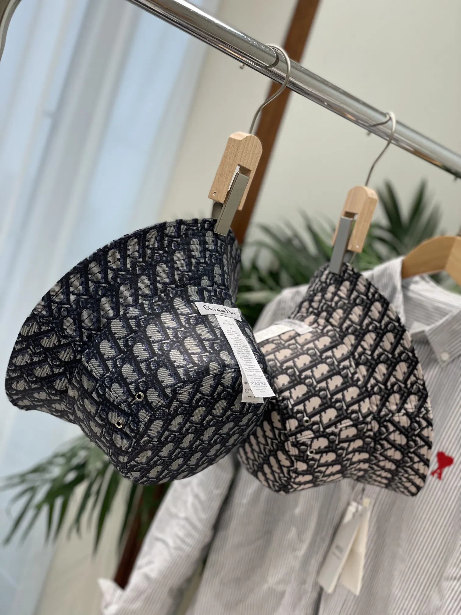 Dior Oblique 黑色帽子 精致配饰