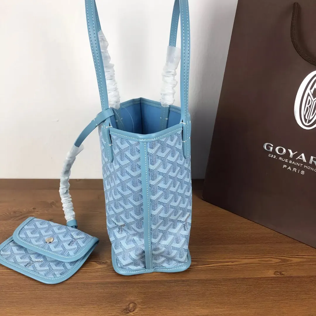 Goyard 双面对花mini购物袋多色低调又經典的Y字花纹 非常 旅行袋 大容量旅行款
